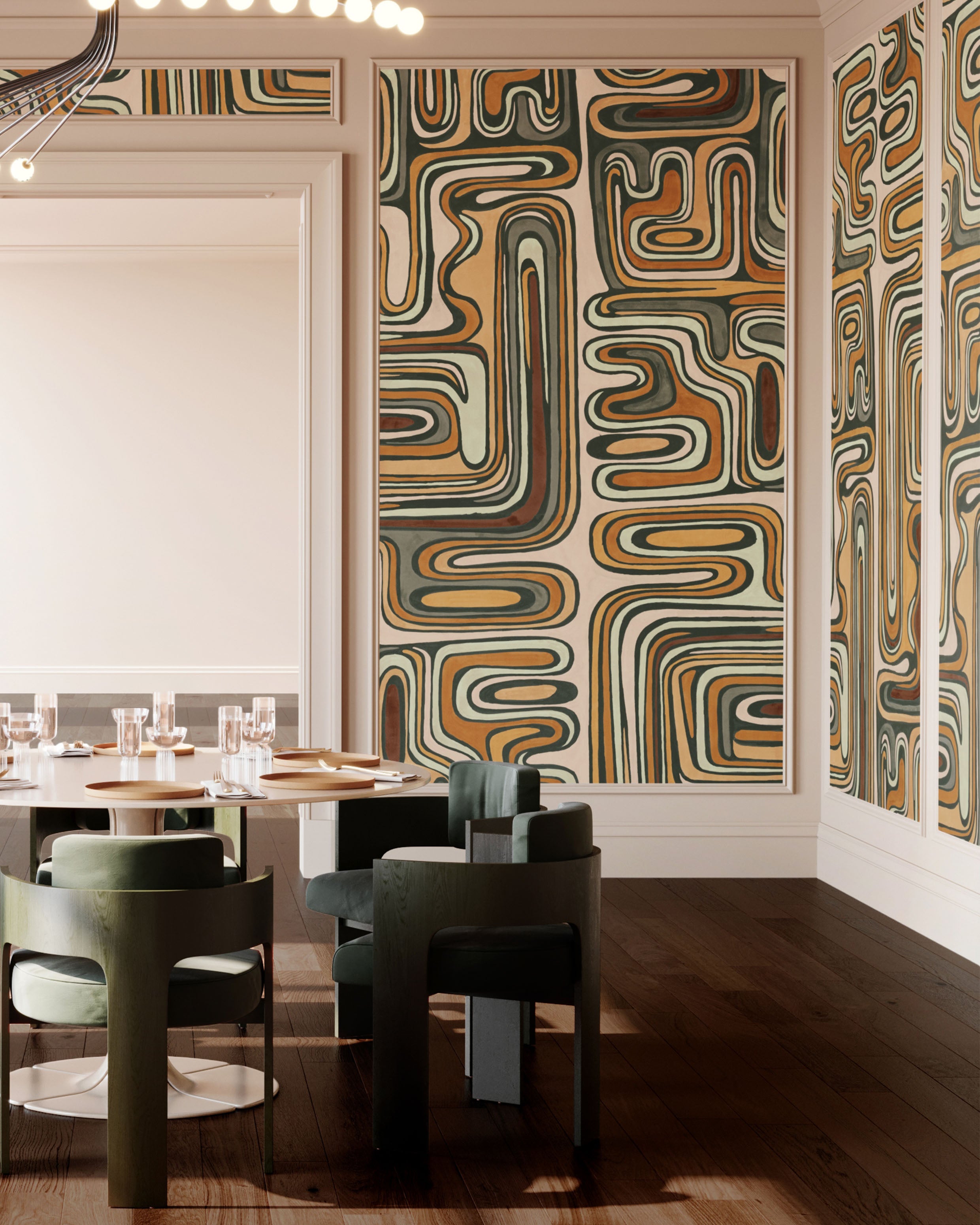 Playhouse© Mural Wallpaper in Autumn