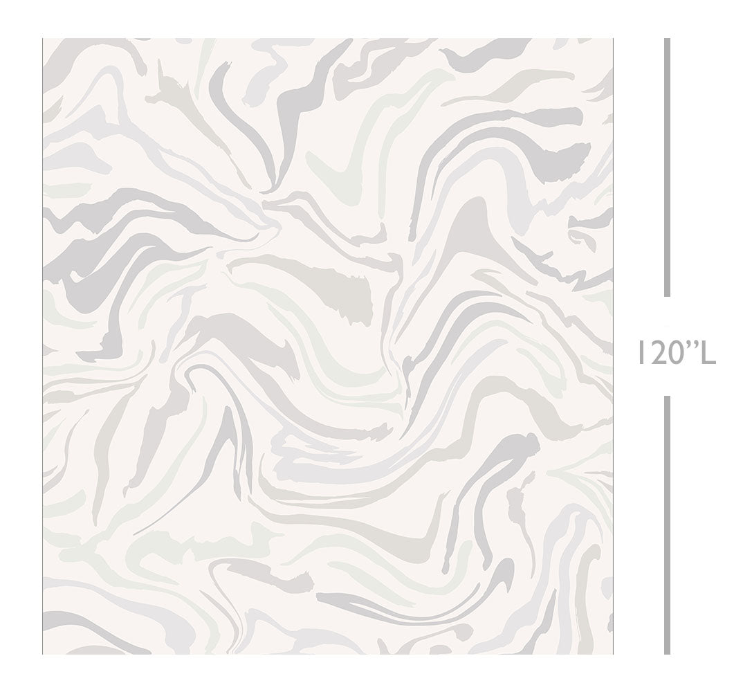 Primal© Multi Mural Wallpaper in Warm Grey