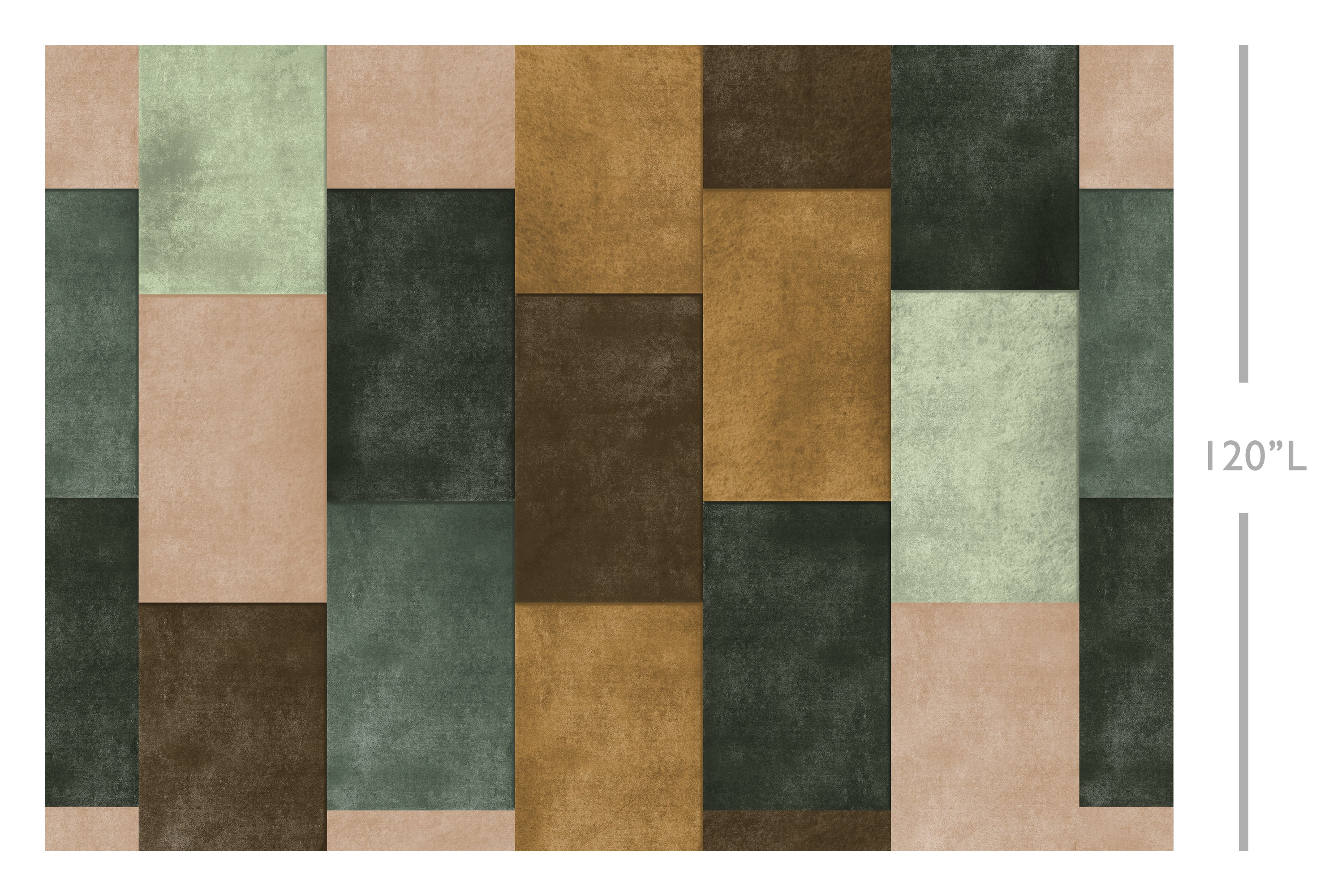 Rectangled© Mural Wallpaper in Autumn