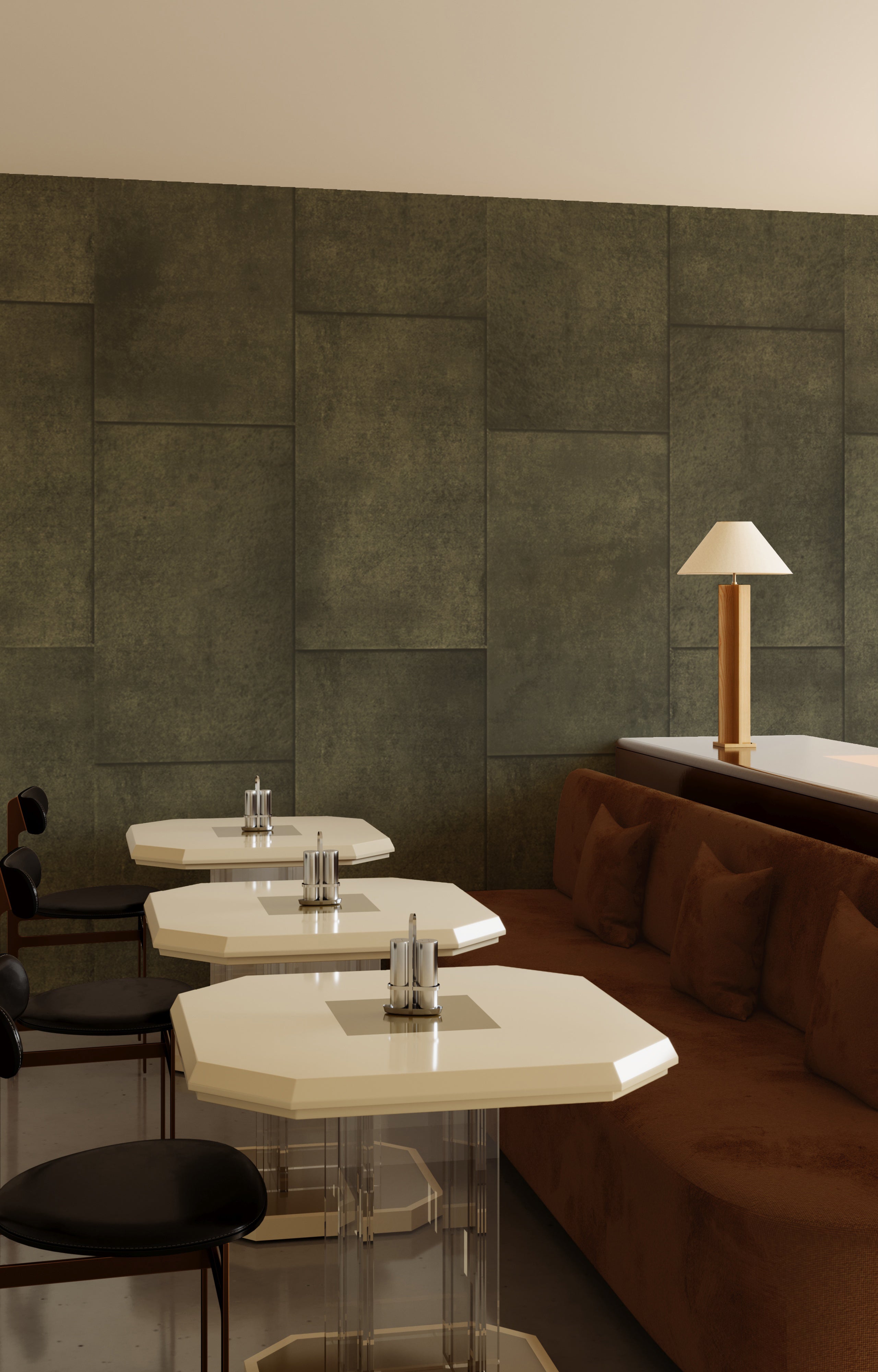 Rectangled© Mural Wallpaper in Camo