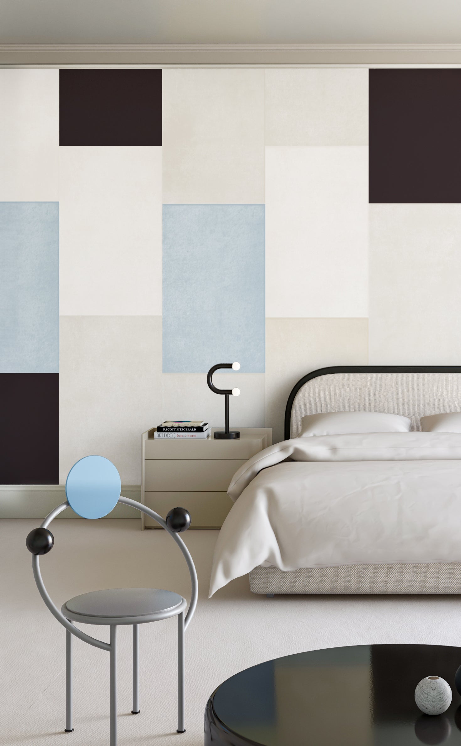 Rectangled© Mural Wallpaper in Marine