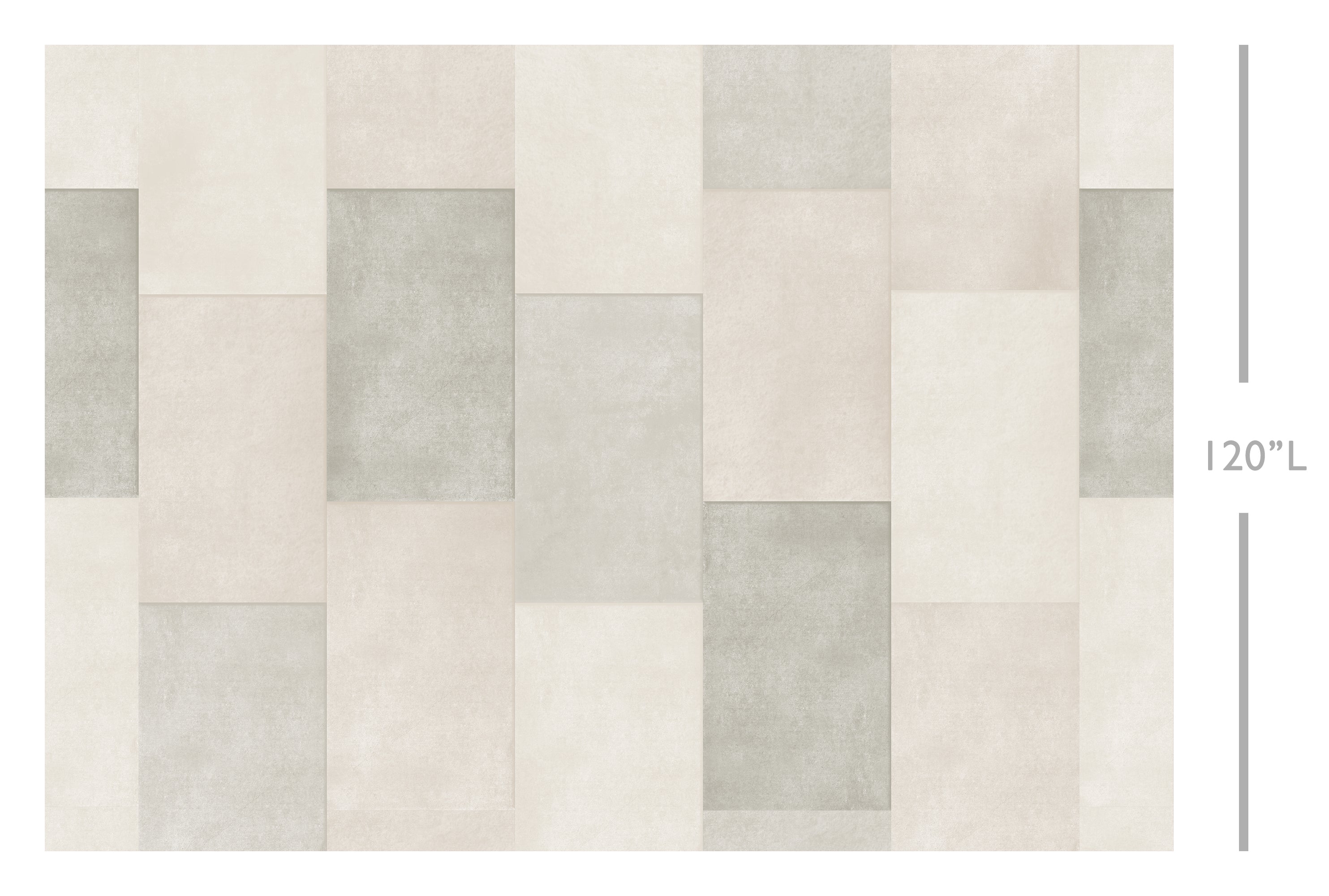 Rectangled© Mural Wallpaper in Sage