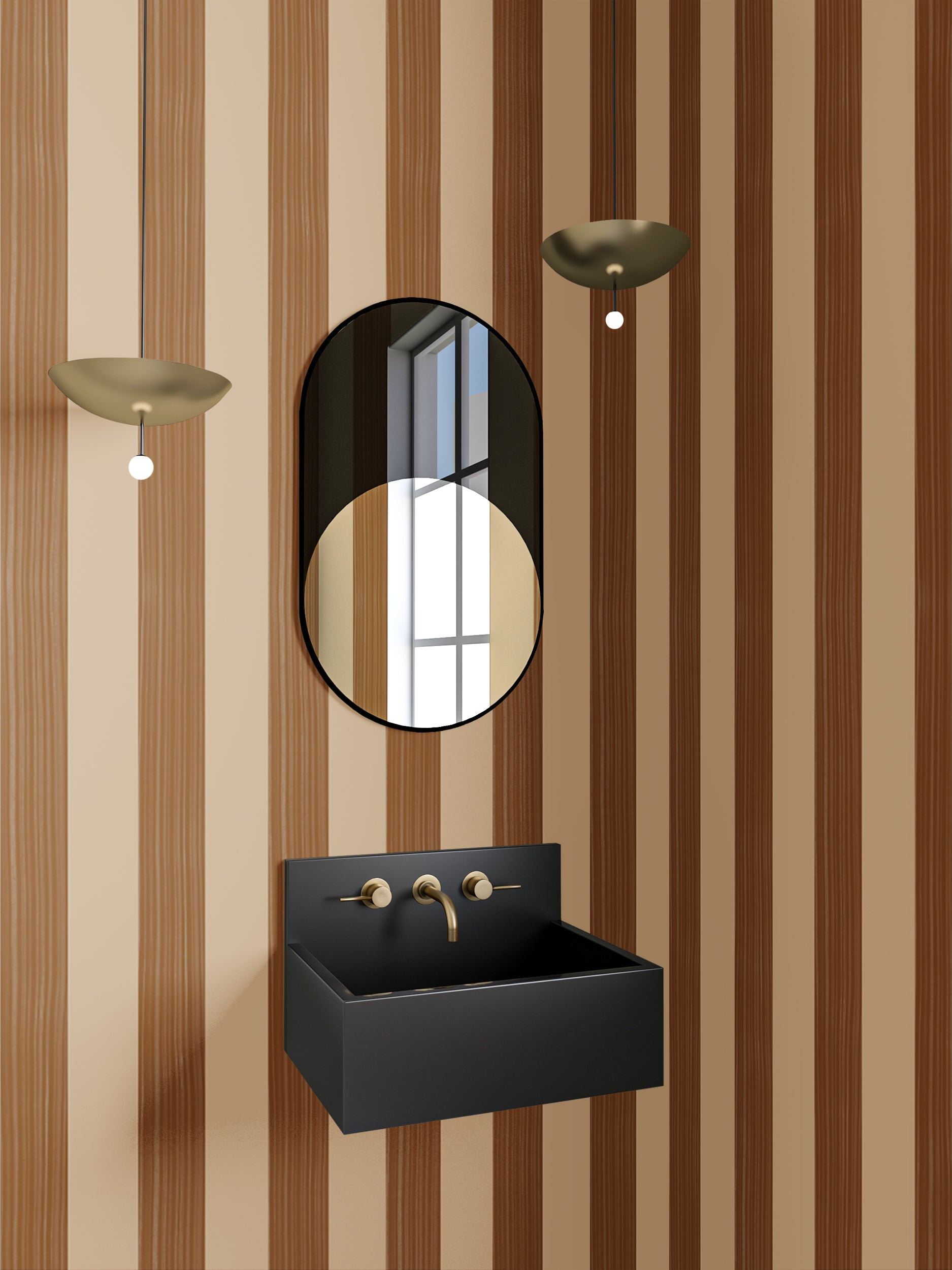 Santorini© Mural Wallpaper in Dijon