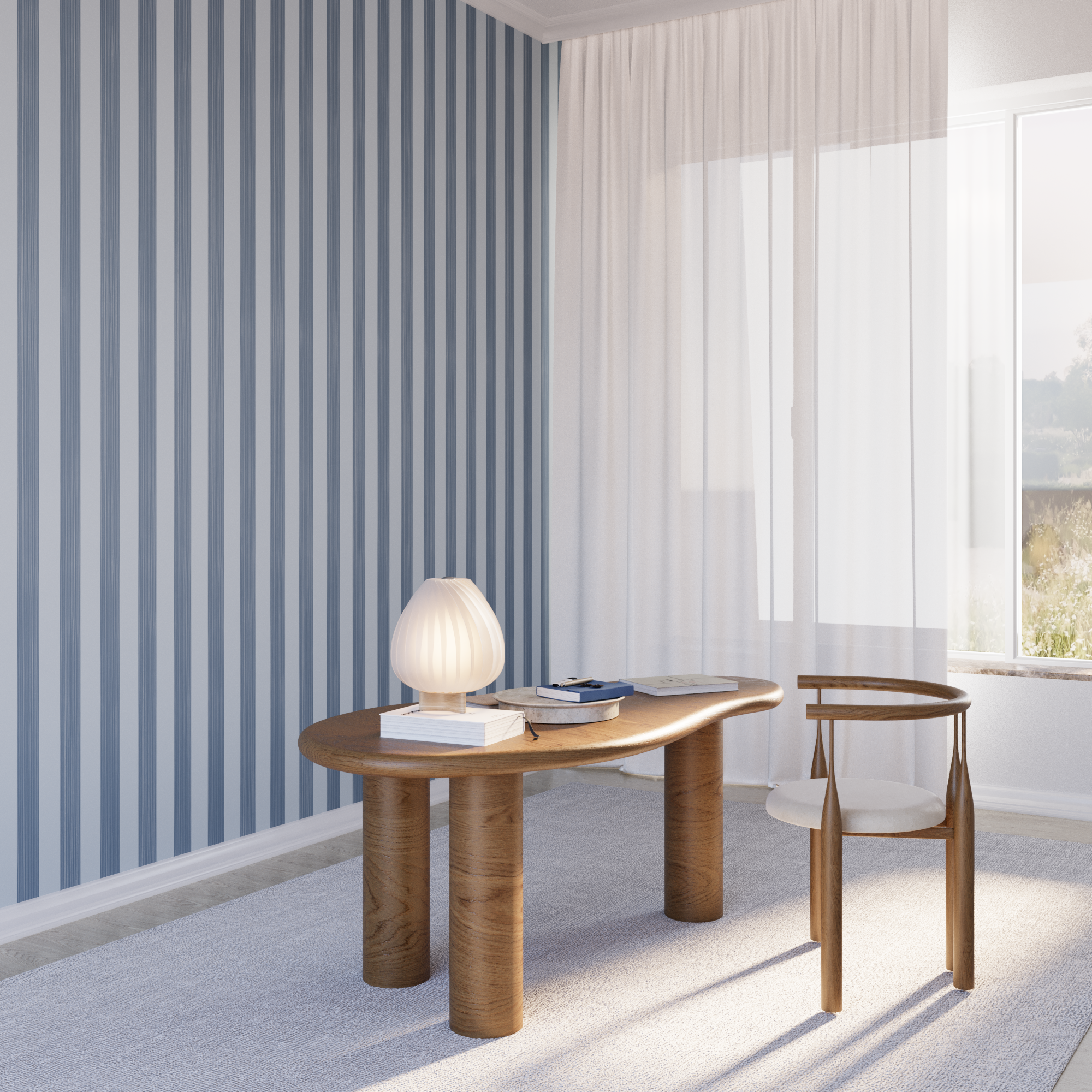 Santorini© Mural Wallpaper in Newport