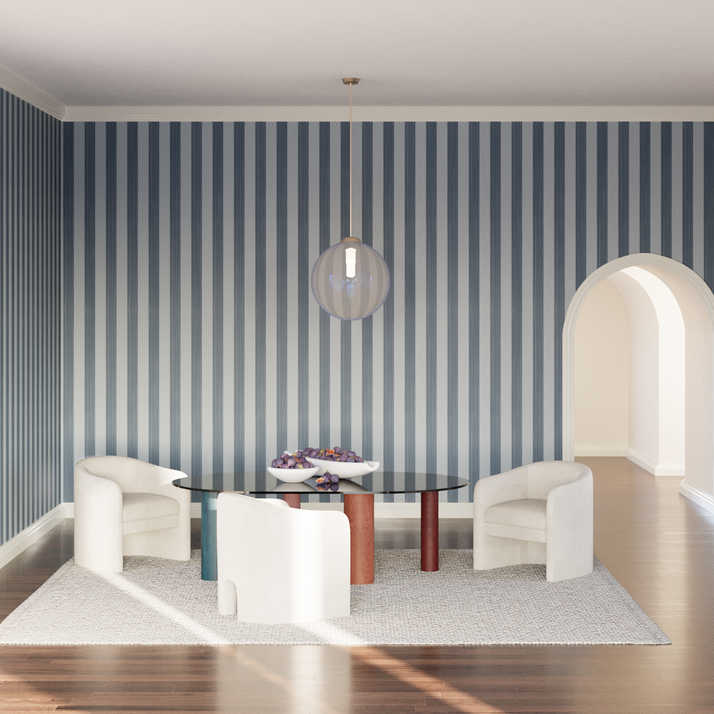 Santorini© Mural Wallpaper in Newport