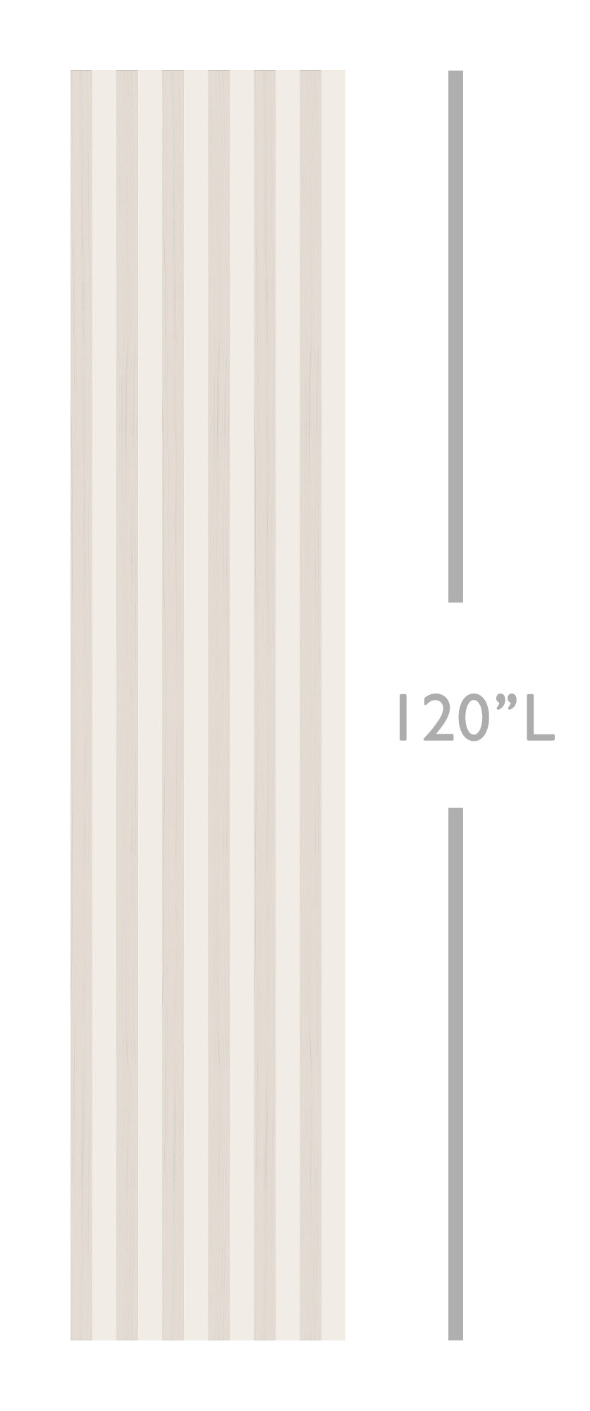 Santorini© Mural Wallpaper in Oyster