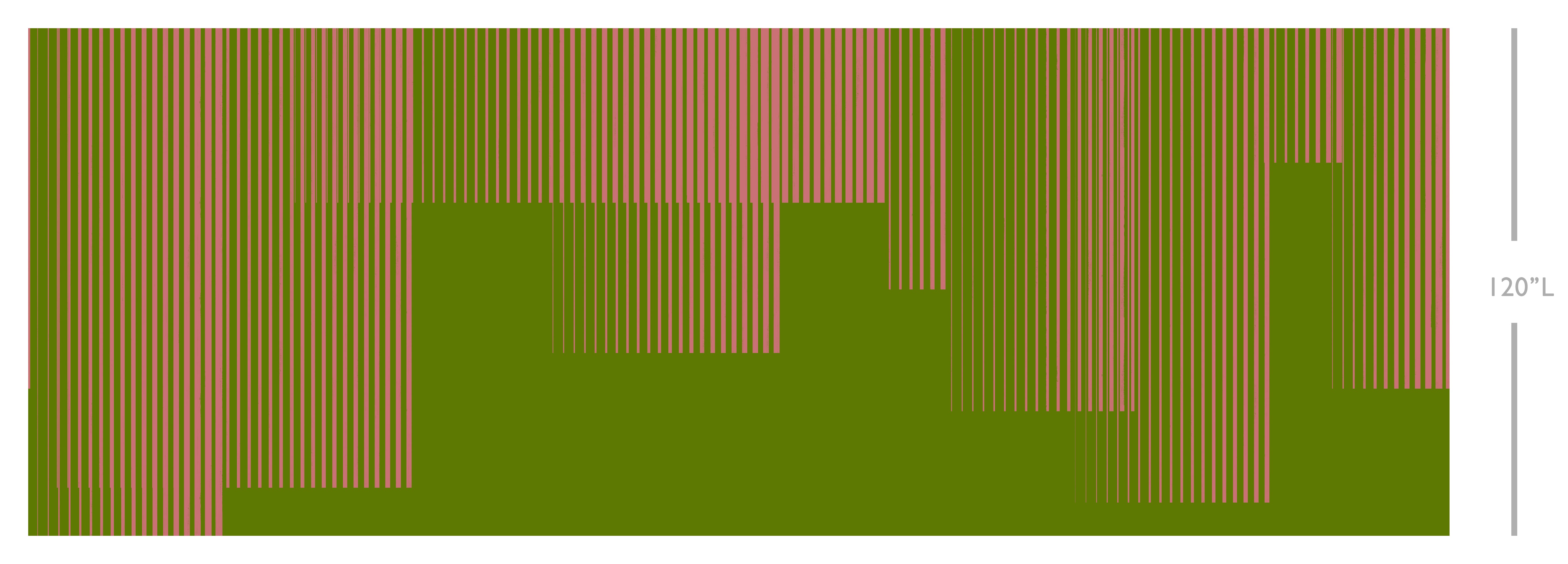 Seismic© Mural Wallpaper in Palm Royale