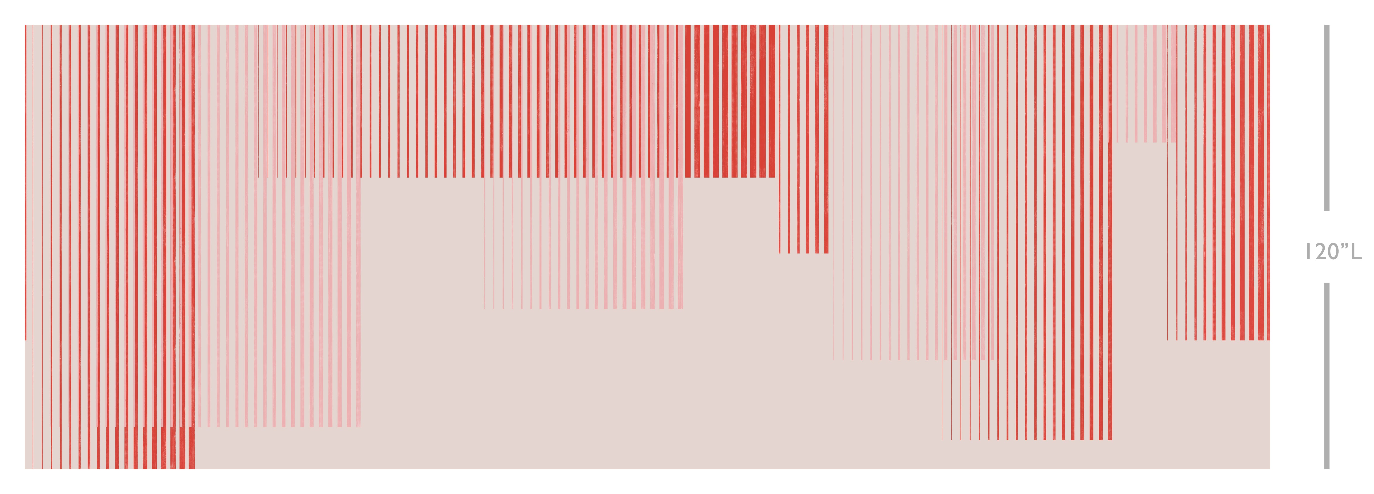 Seismic© Mural Wallpaper in Lovebird