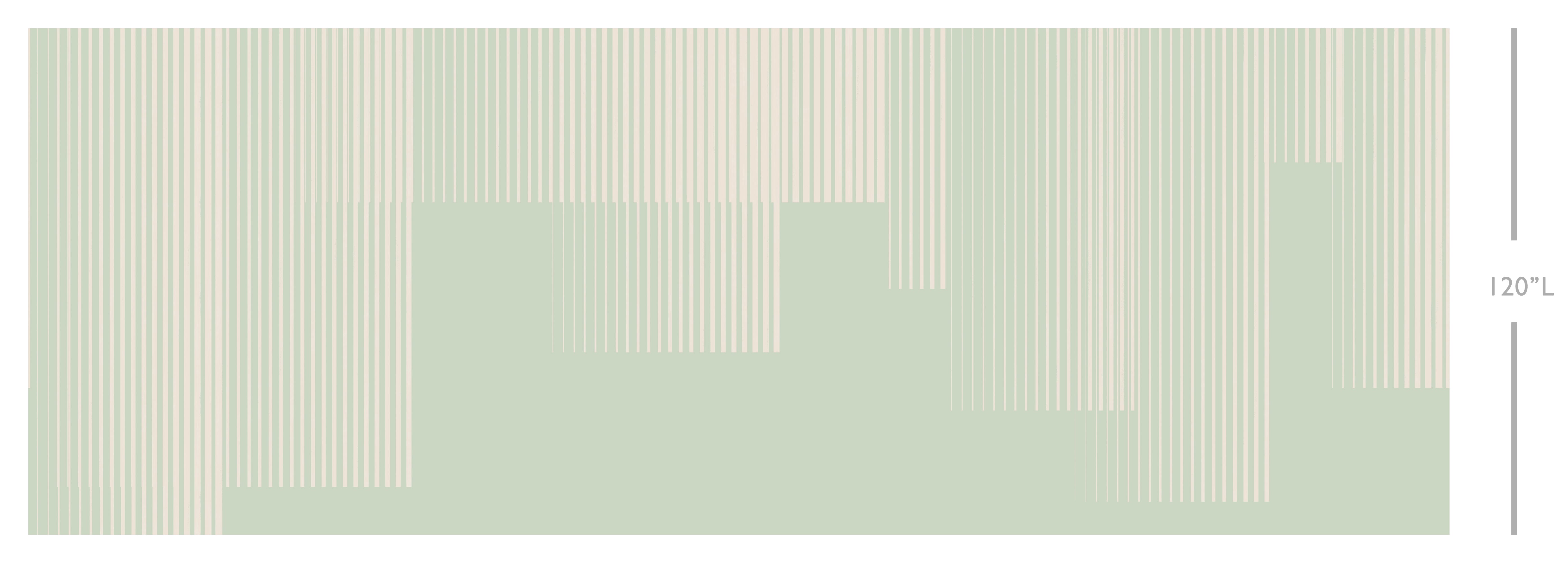 Seismic© Mural Wallpaper in Mint