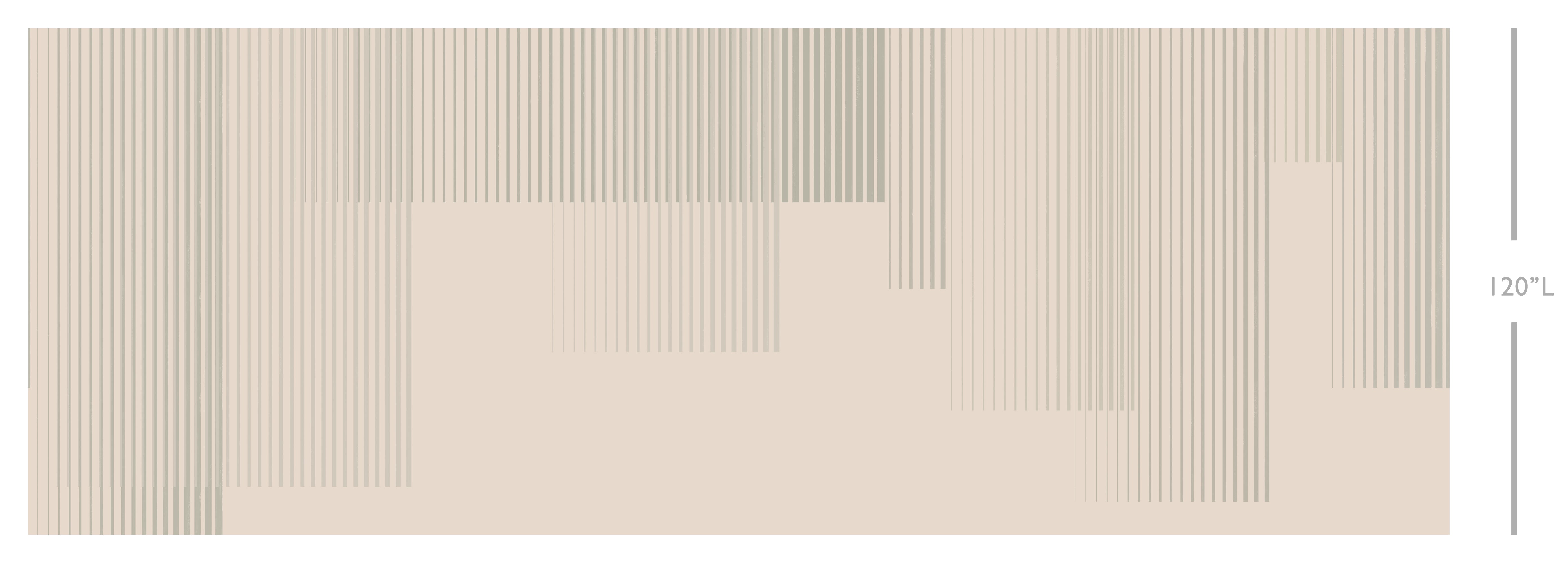 Seismic© Mural Wallpaper in Moss