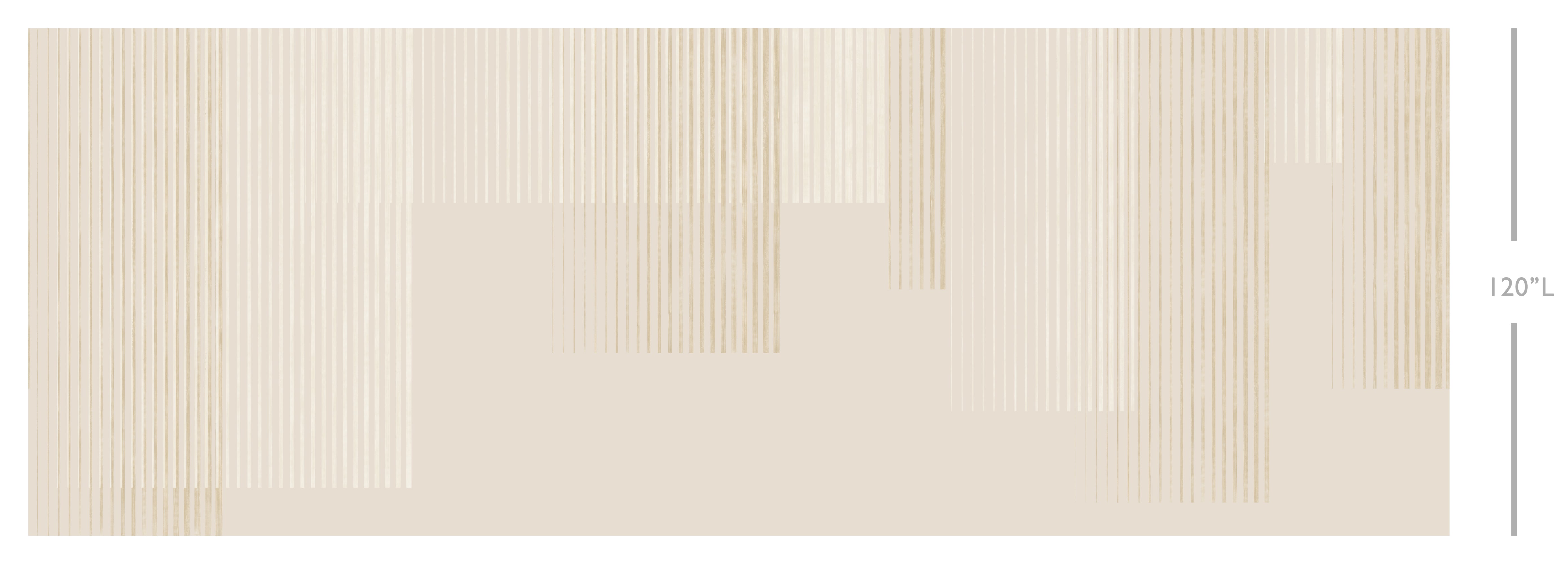 Seismic© Mural Wallpaper in Sand