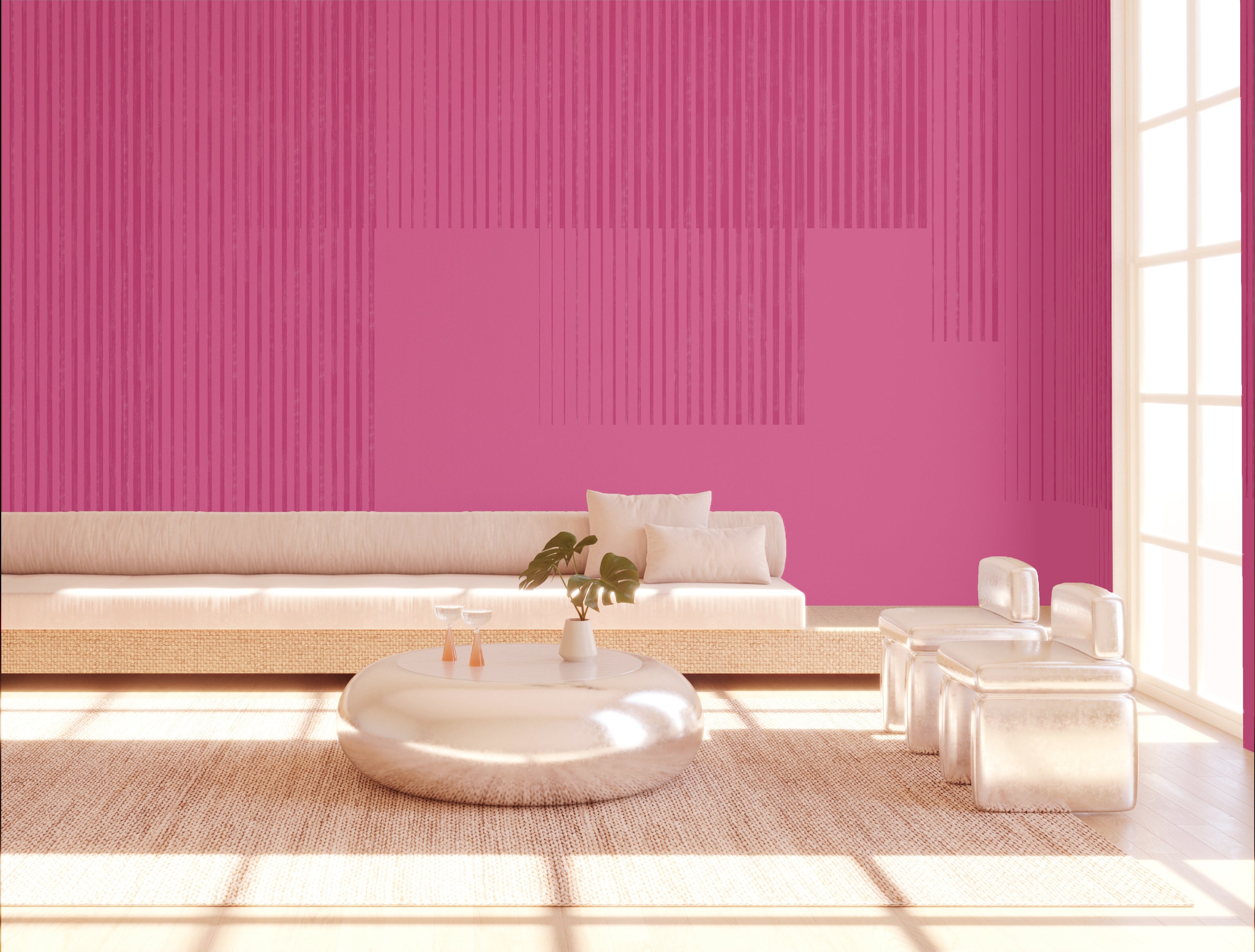 Seismic© Mural Wallpaper in Valentine