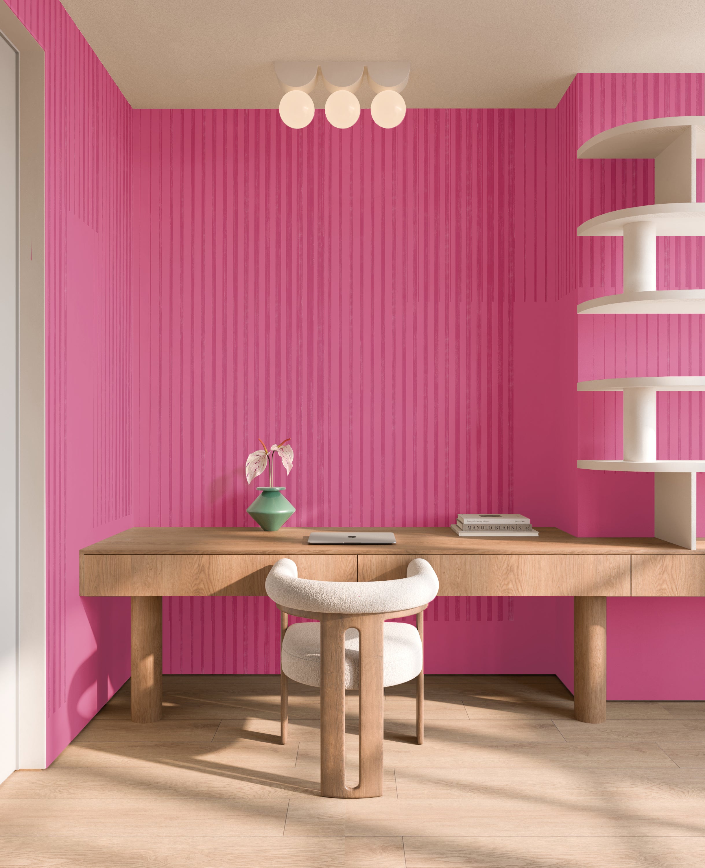 Seismic© Mural Wallpaper in Valentine