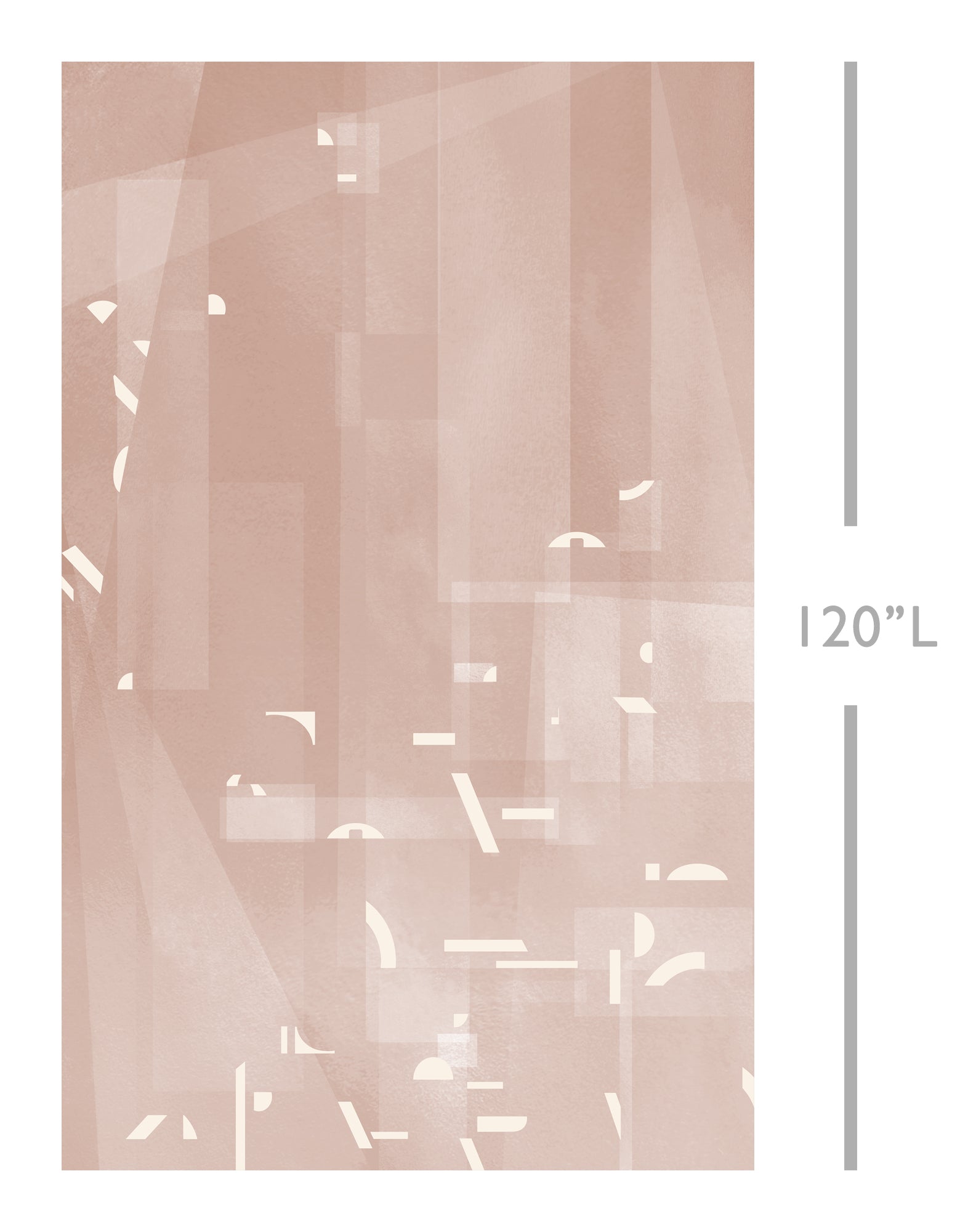 Shape Shifter© Mural Wallpaper in Guava