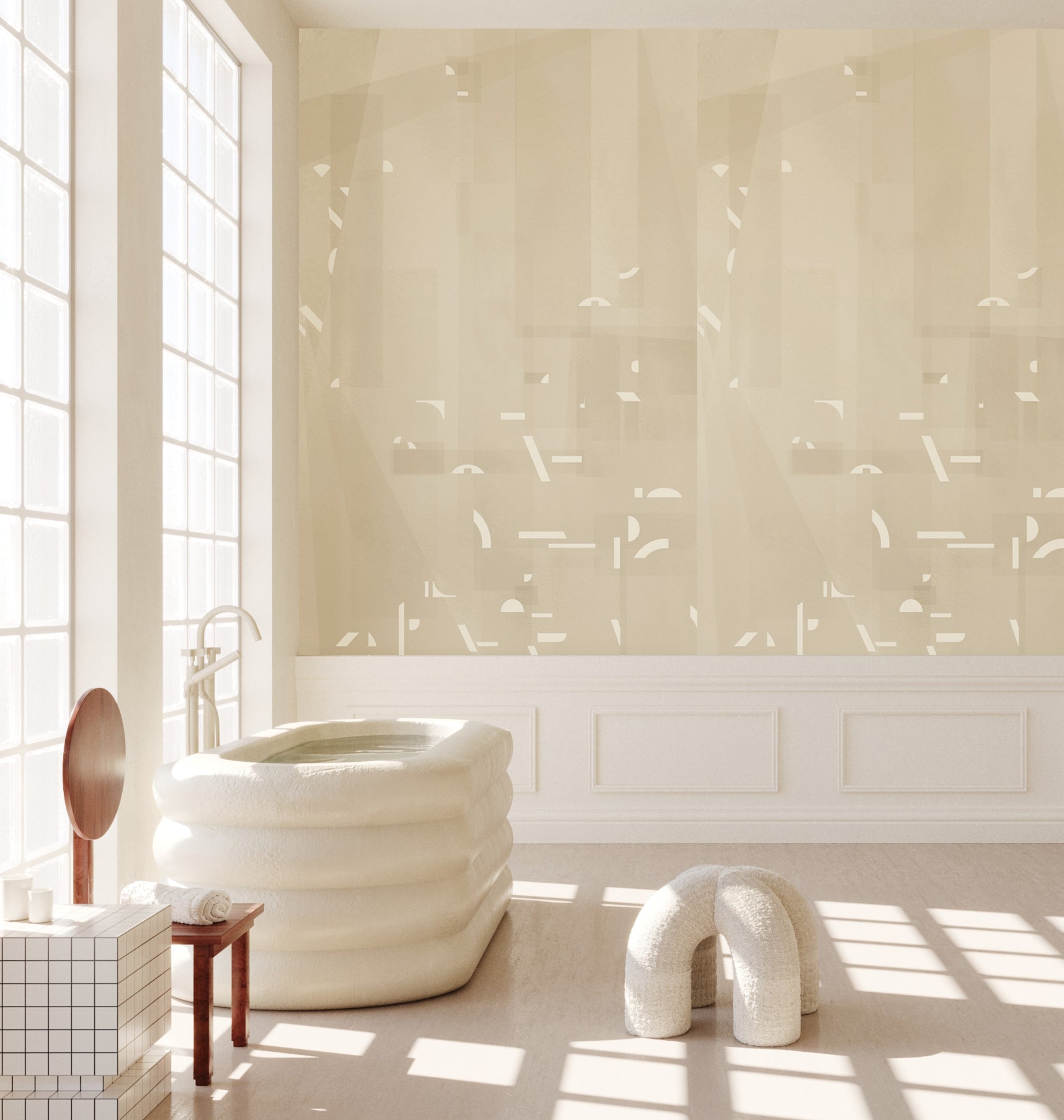 Shape Shifter© Mural Wallpaper in Kokomo