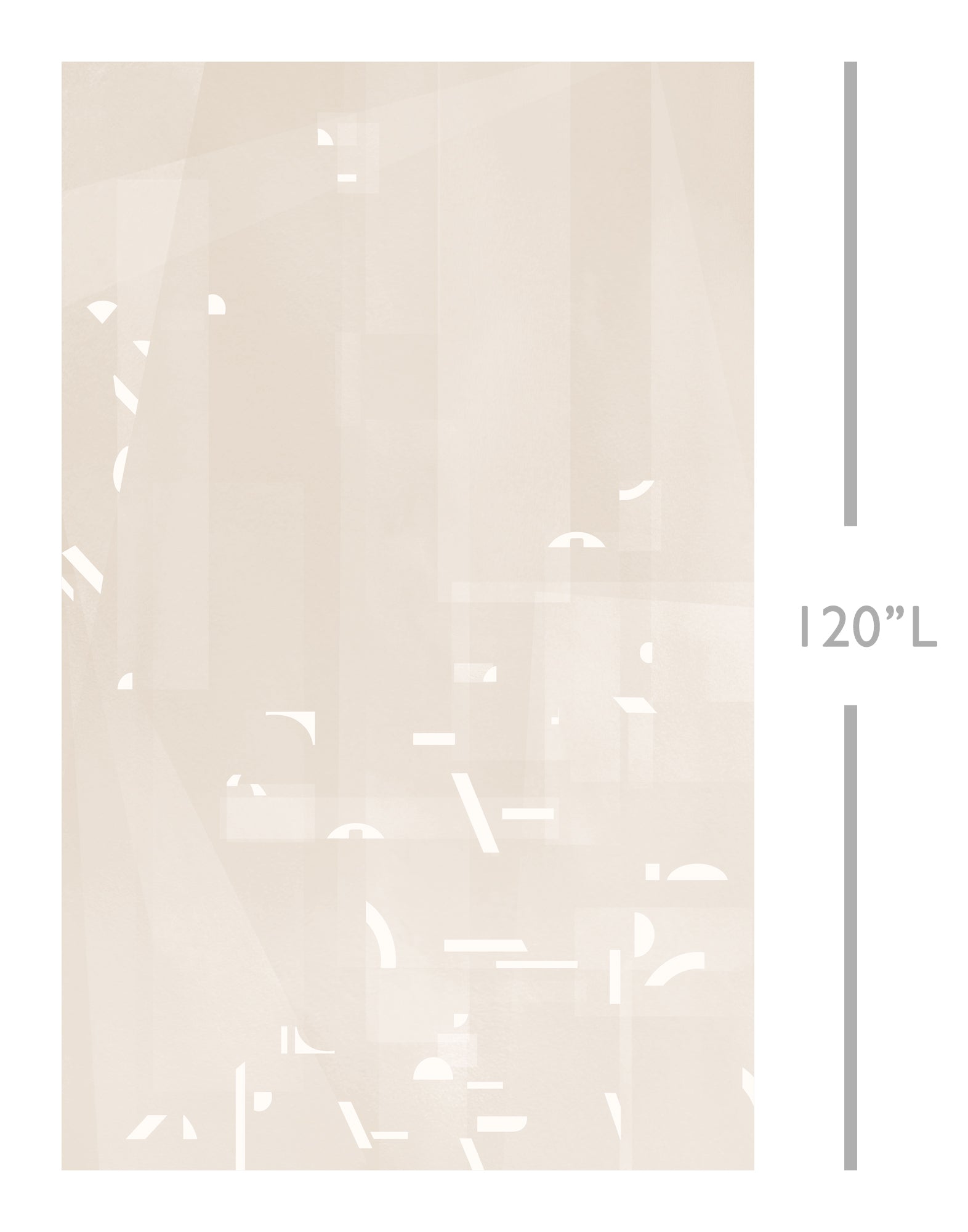 Shape Shifter© Mural Wallpaper in Pina Colada