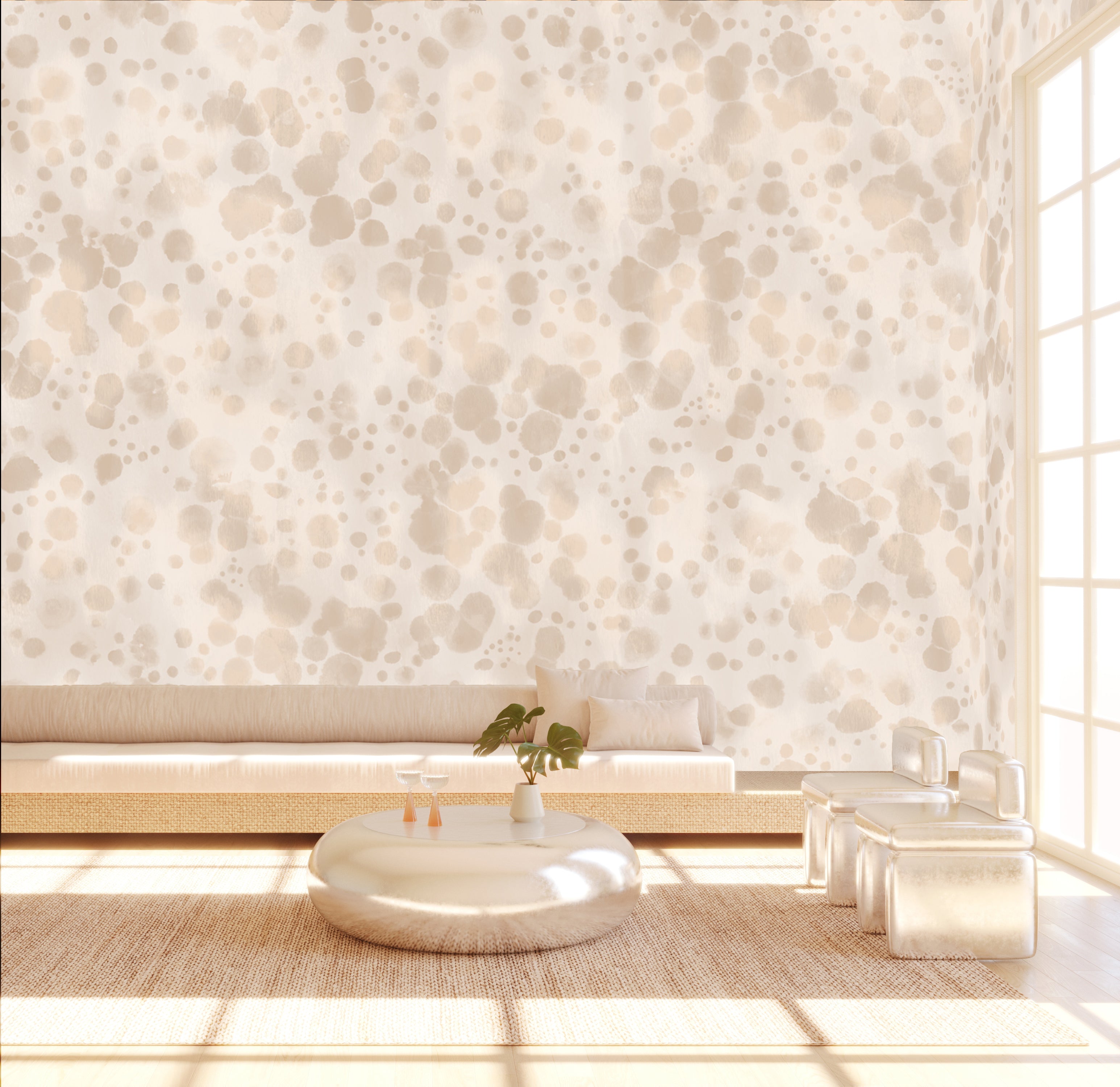 Sweet Spot© Wallpaper in Champagne
