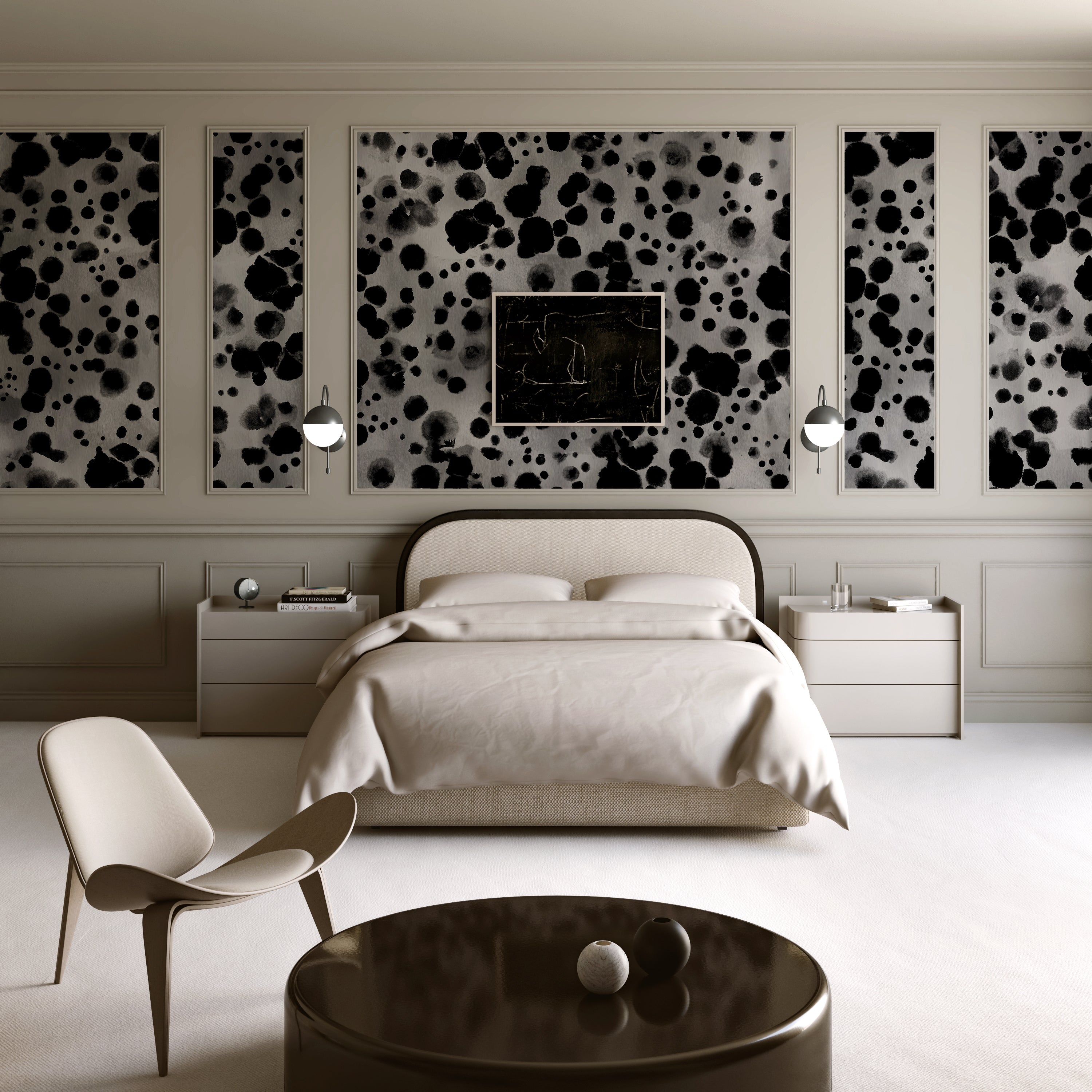 Sweet Spot© Wallpaper in Stone Blue