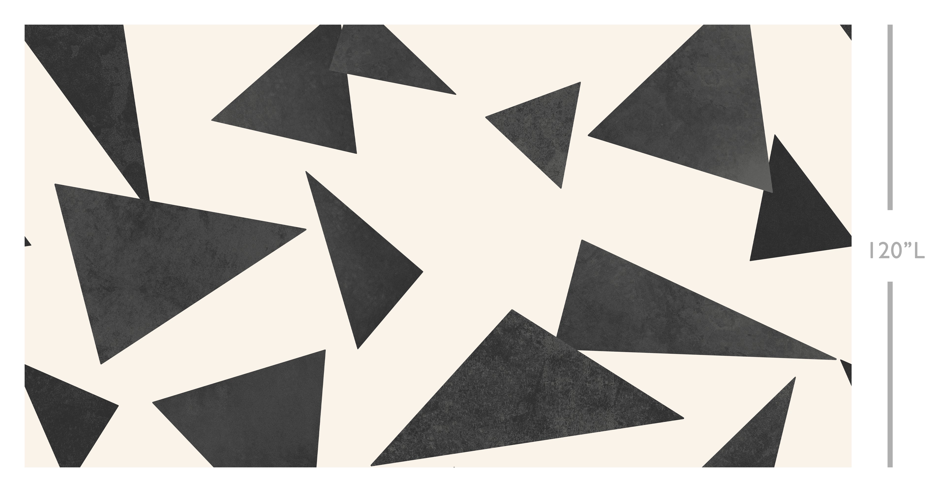 Terrazzo© Wallpaper in creme + charcoal