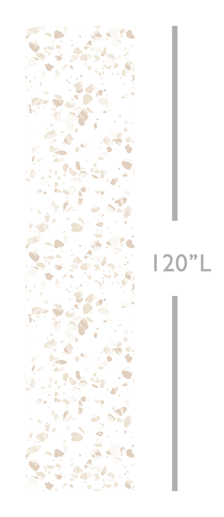 Terrazzo II© Wallpaper in Bone