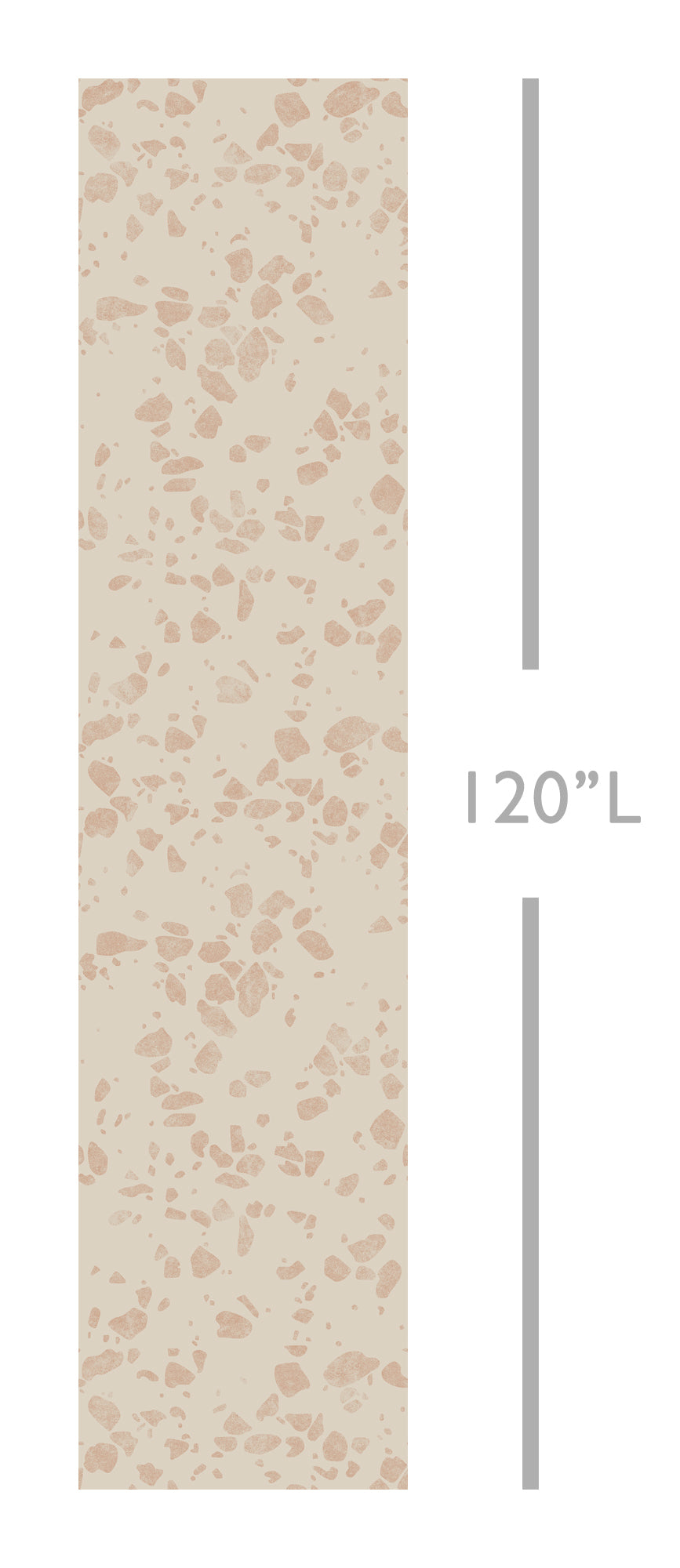 Terrazzo II© Wallpaper in Macaroon
