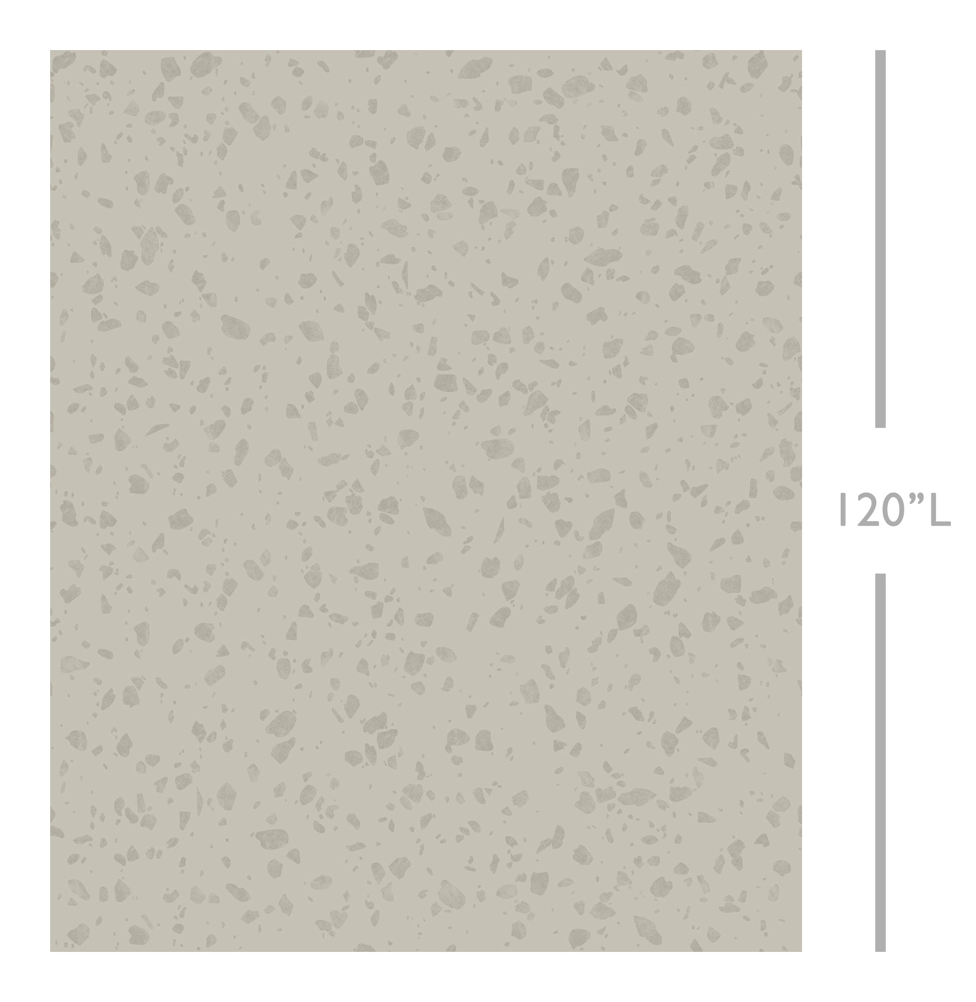 Terrazzo II© Wallpaper in Slate