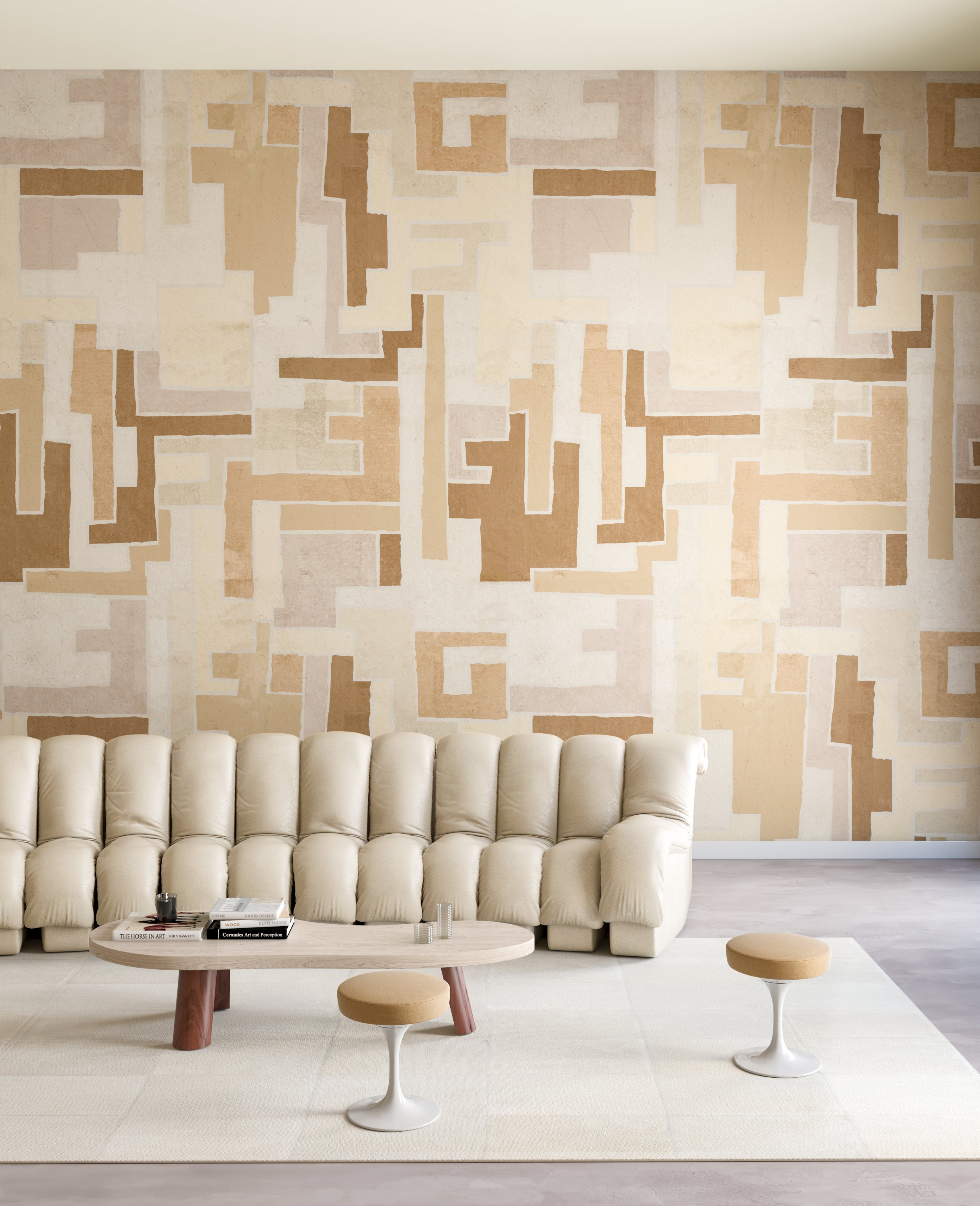 Tetris© Mural Wallpaper in Adobe