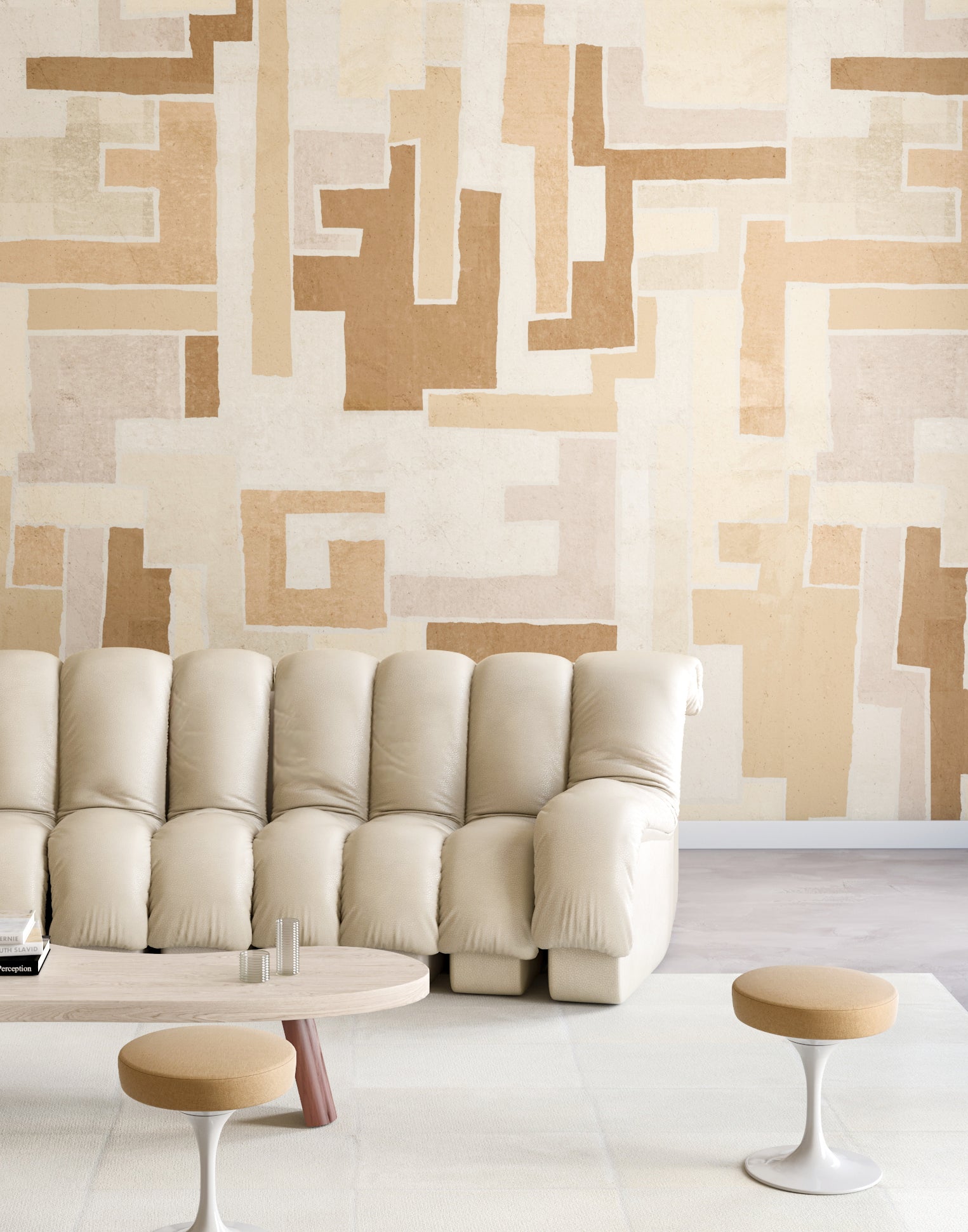 Tetris© Mural Wallpaper in Adobe