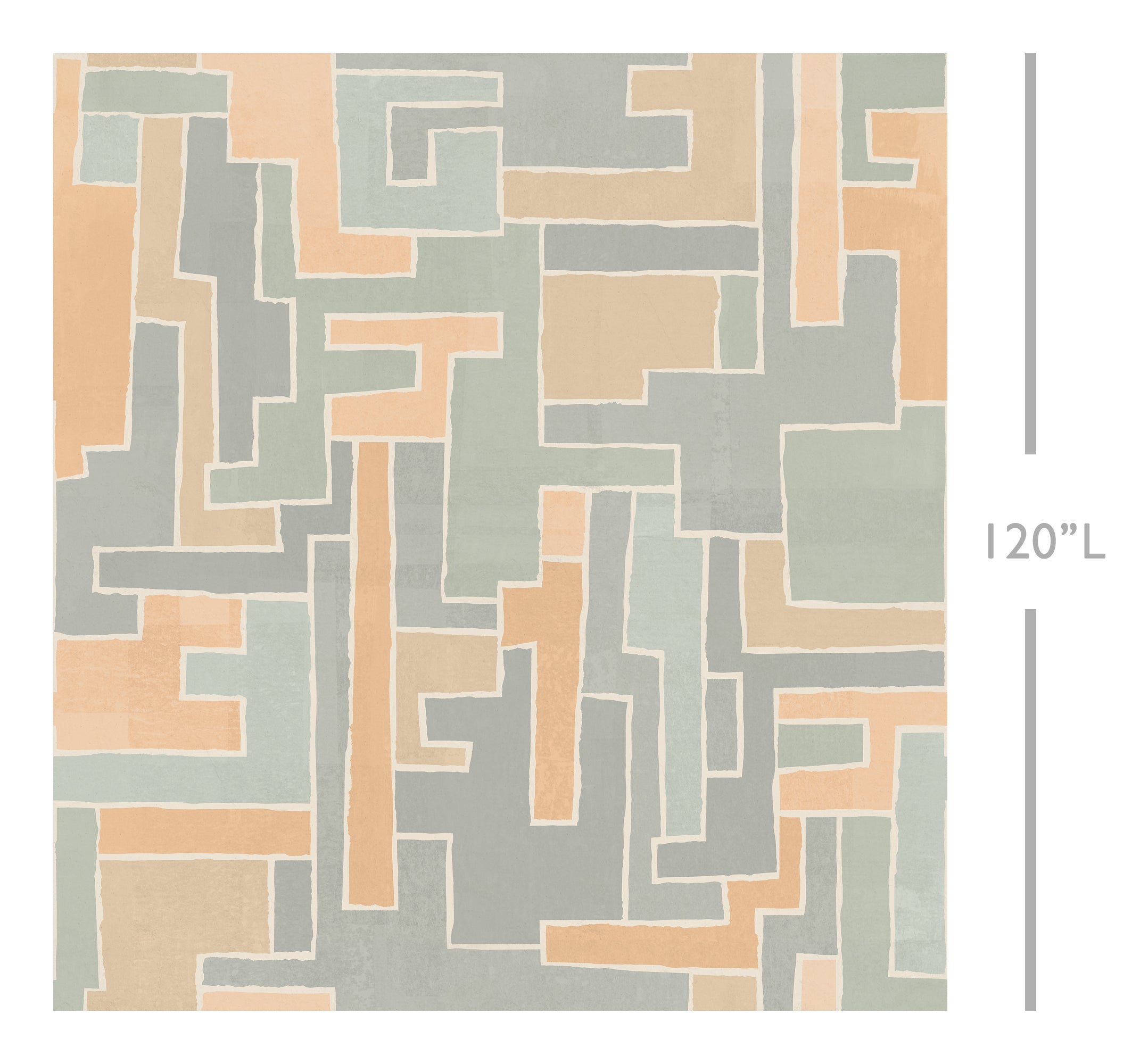 Tetris© Mural Wallpaper in Capri