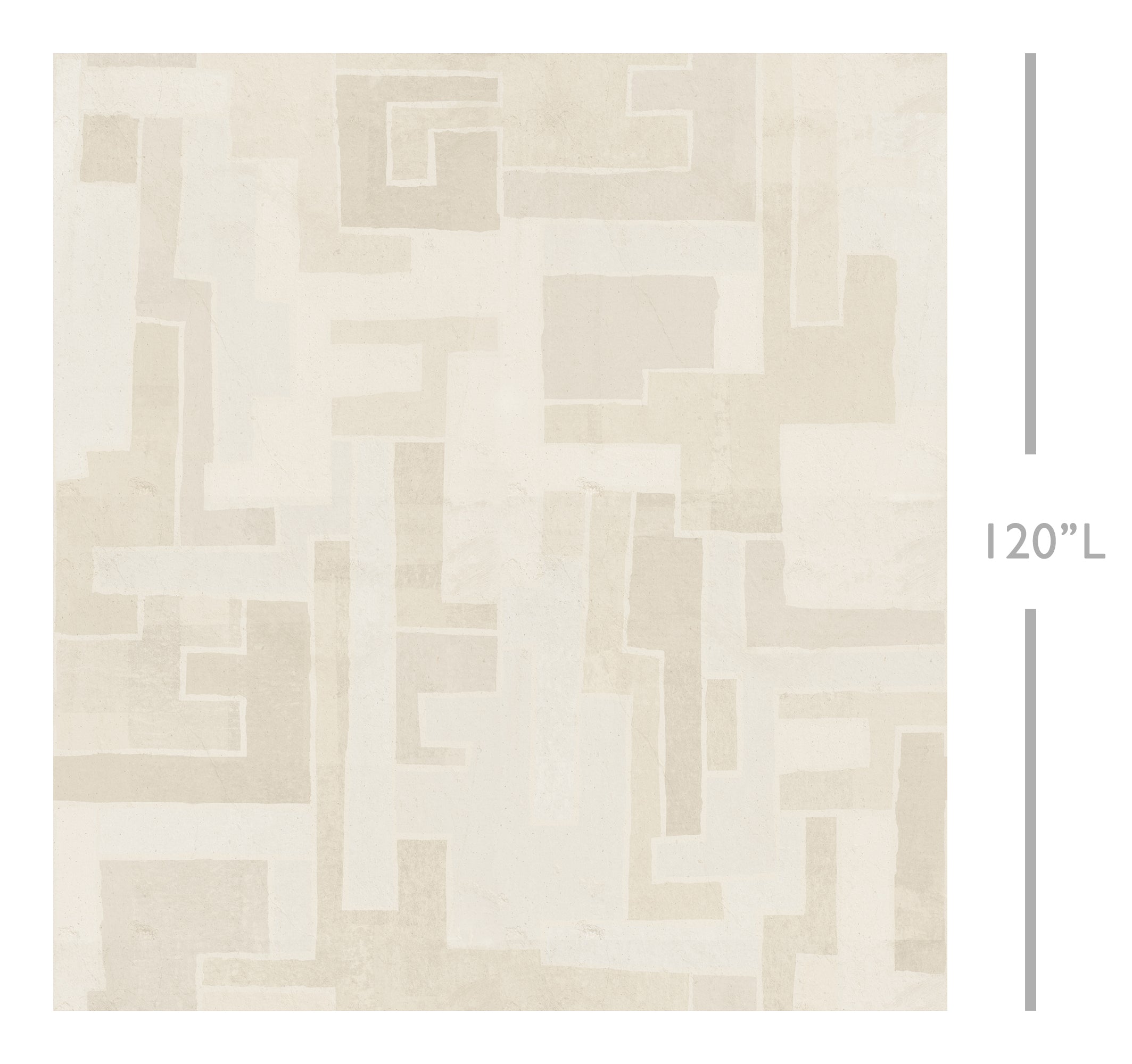 Tetris© Mural Wallpaper in Creme