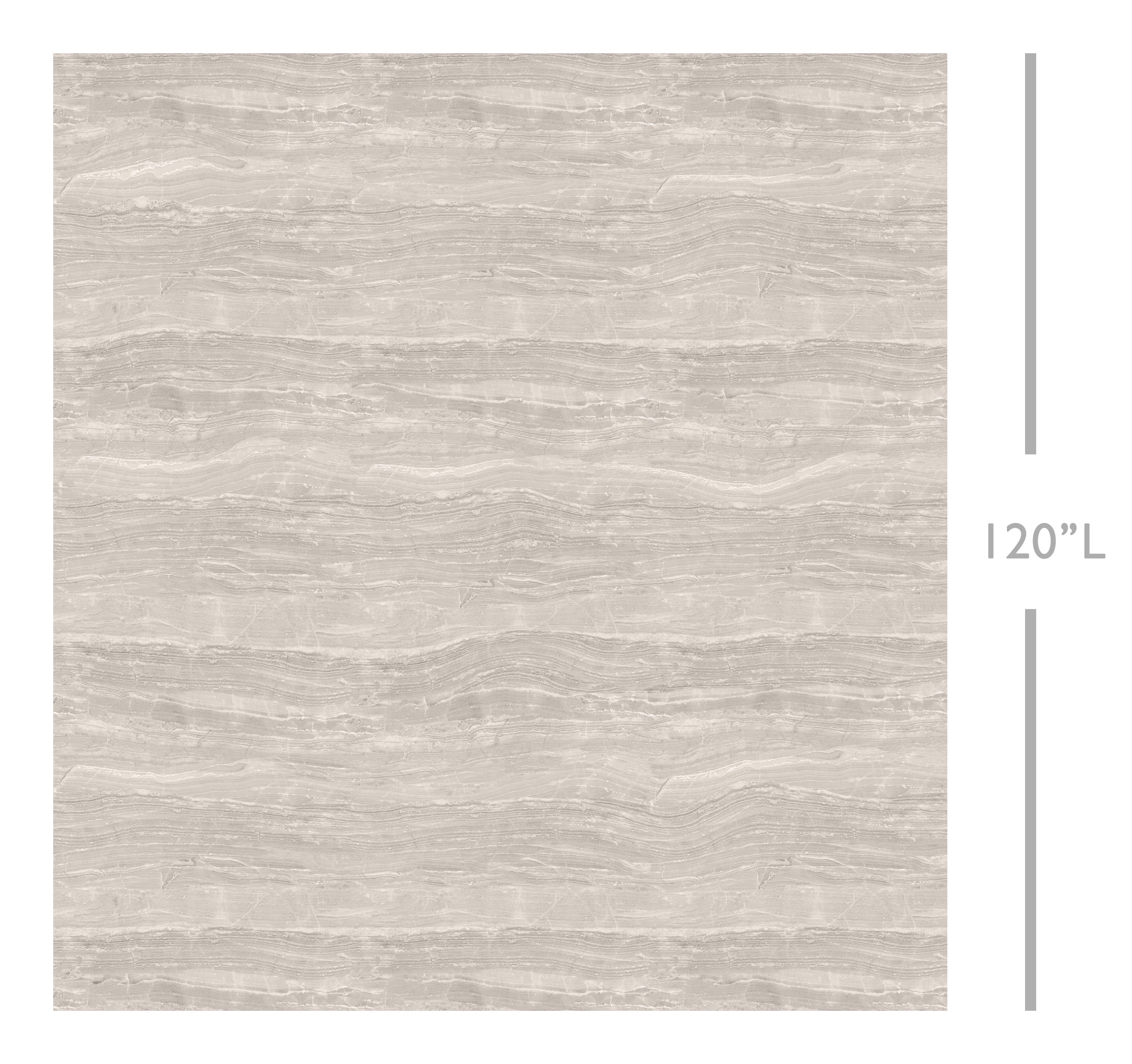 Travertine© Mural Wallpaper in Warm Grey