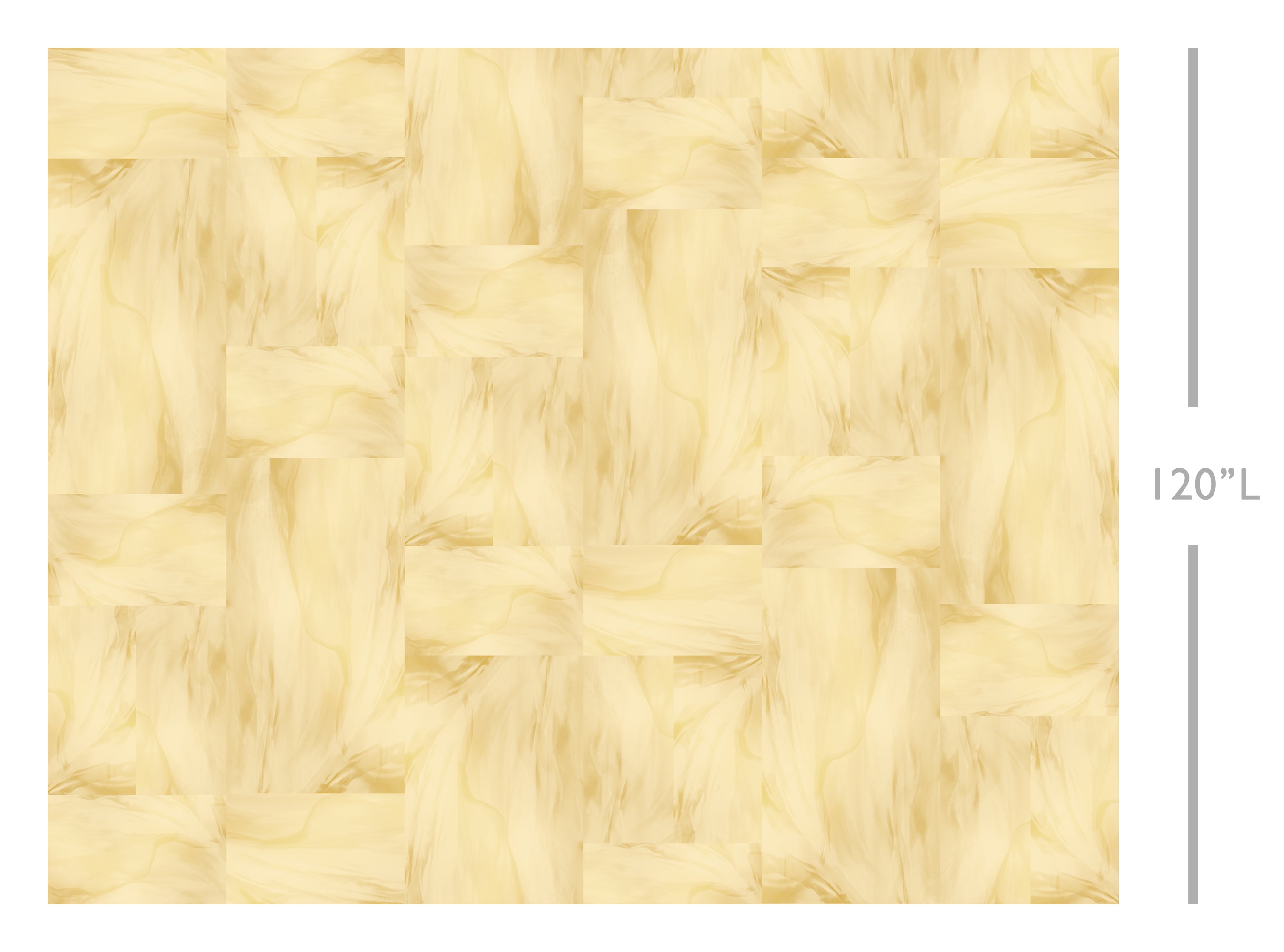 Tulle© Wallpaper in Yellow