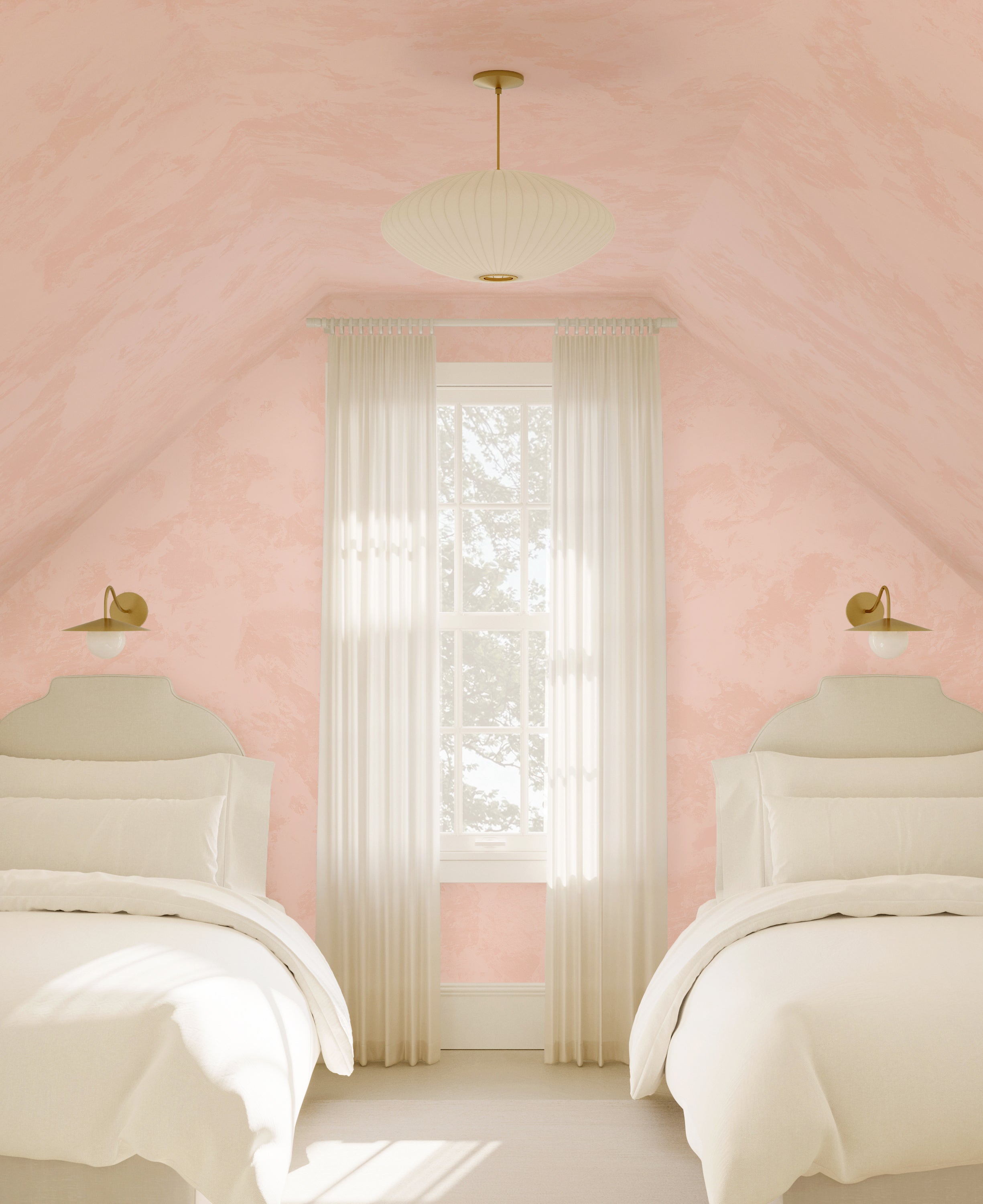 Venetian© Mural Wallpaper in Blush