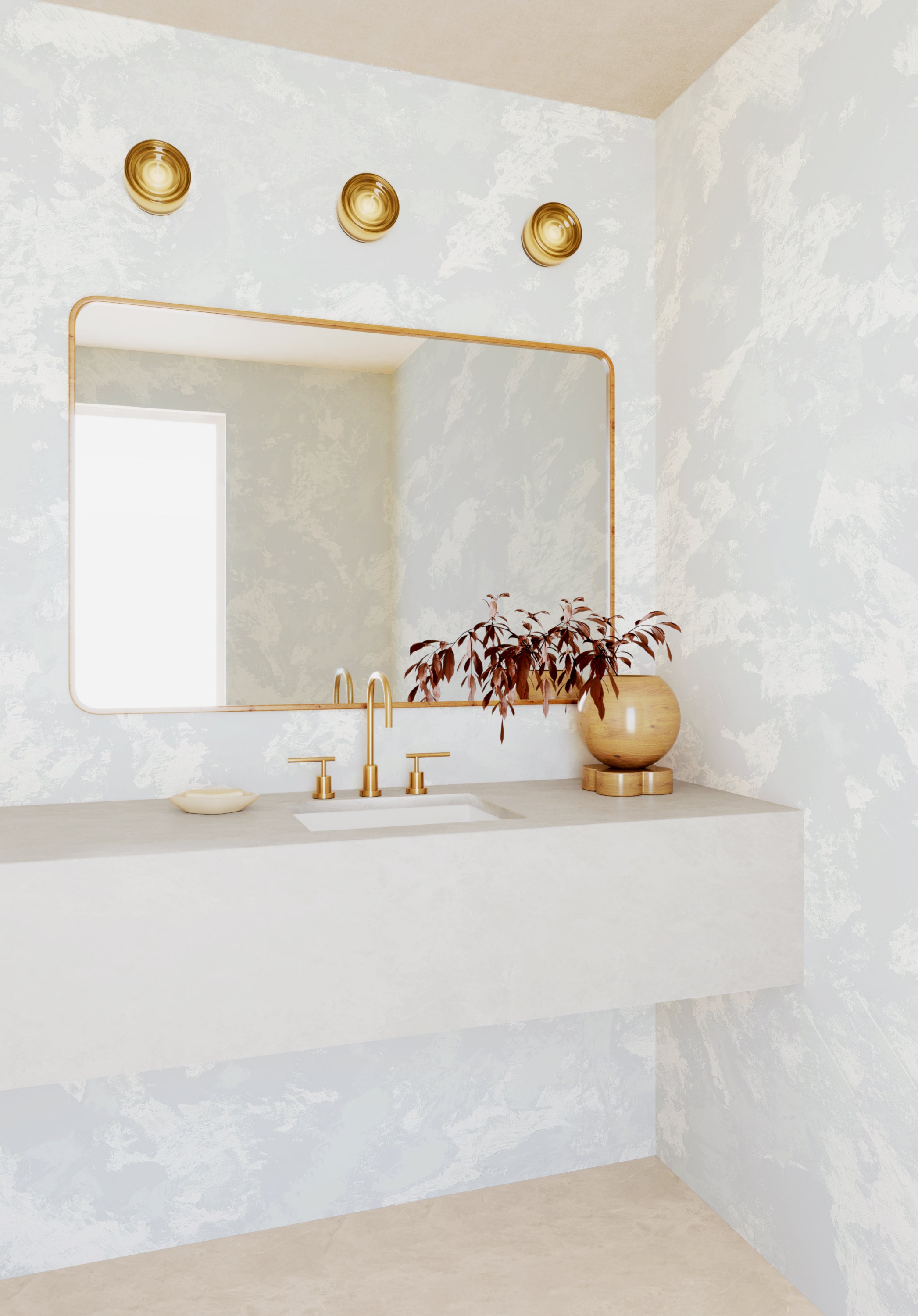 Venetian© Mural Wallpaper in Glacier