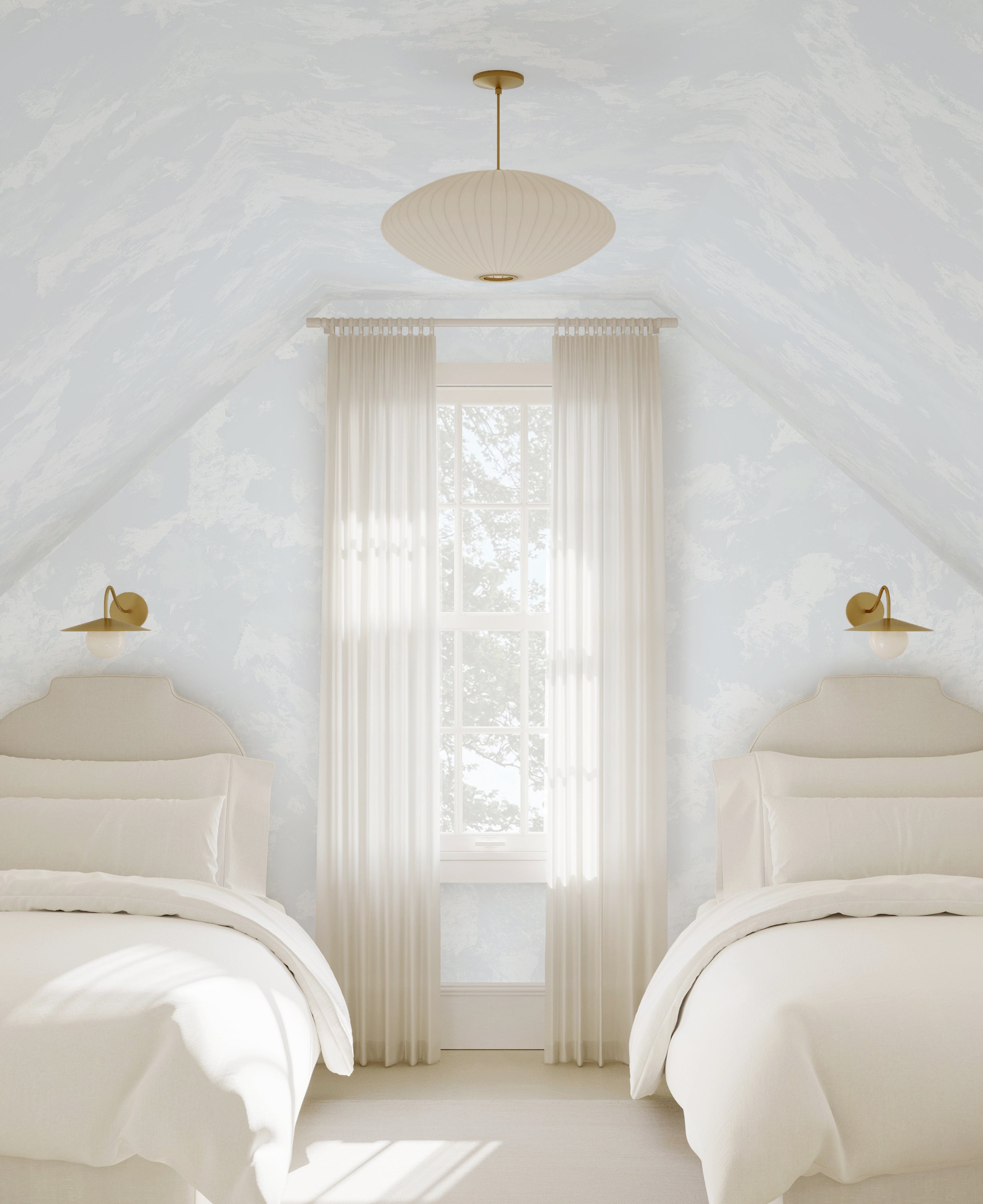 Venetian© Mural Wallpaper in Glacier