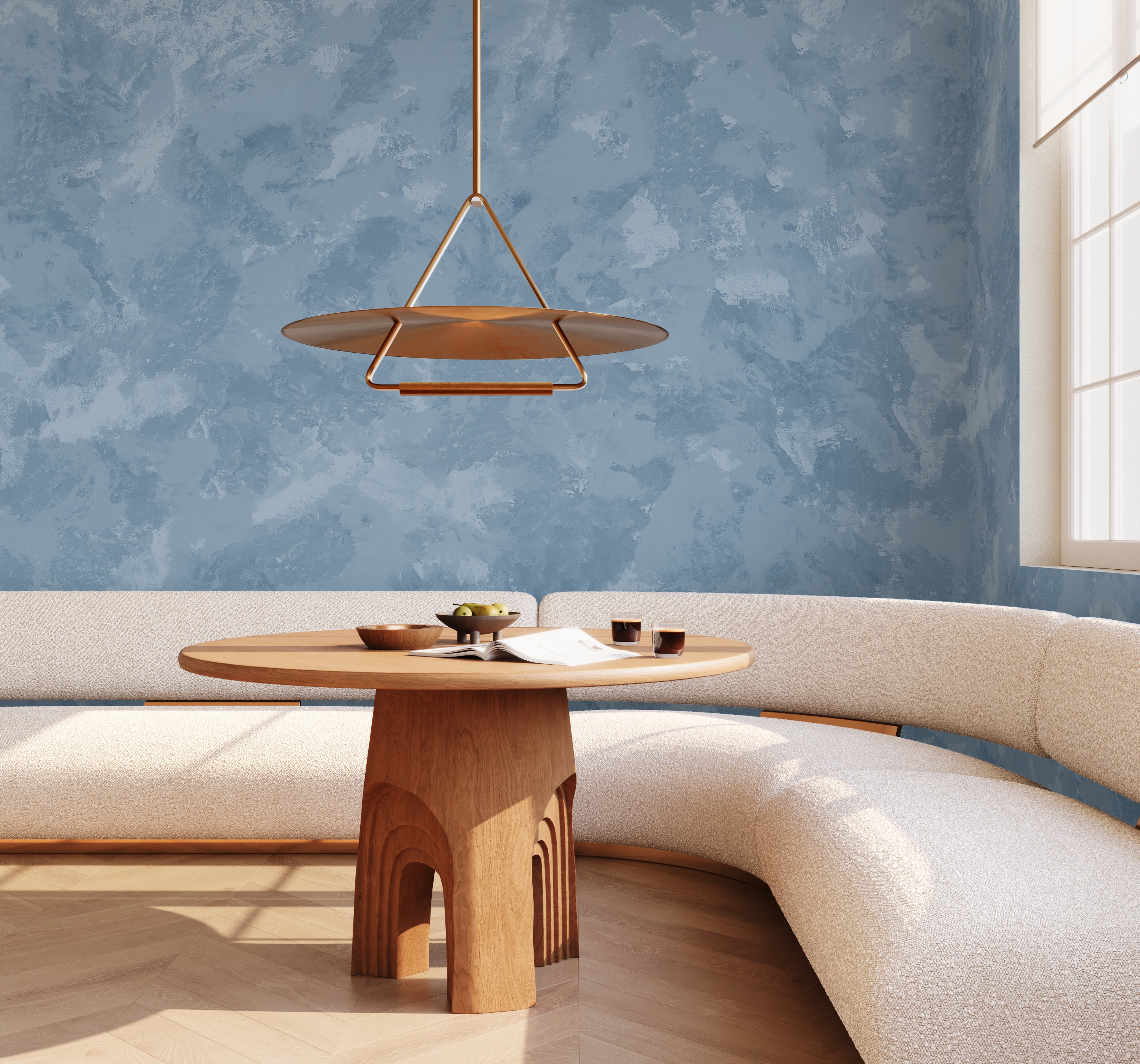 Venetian© Mural Wallpaper in Indigo