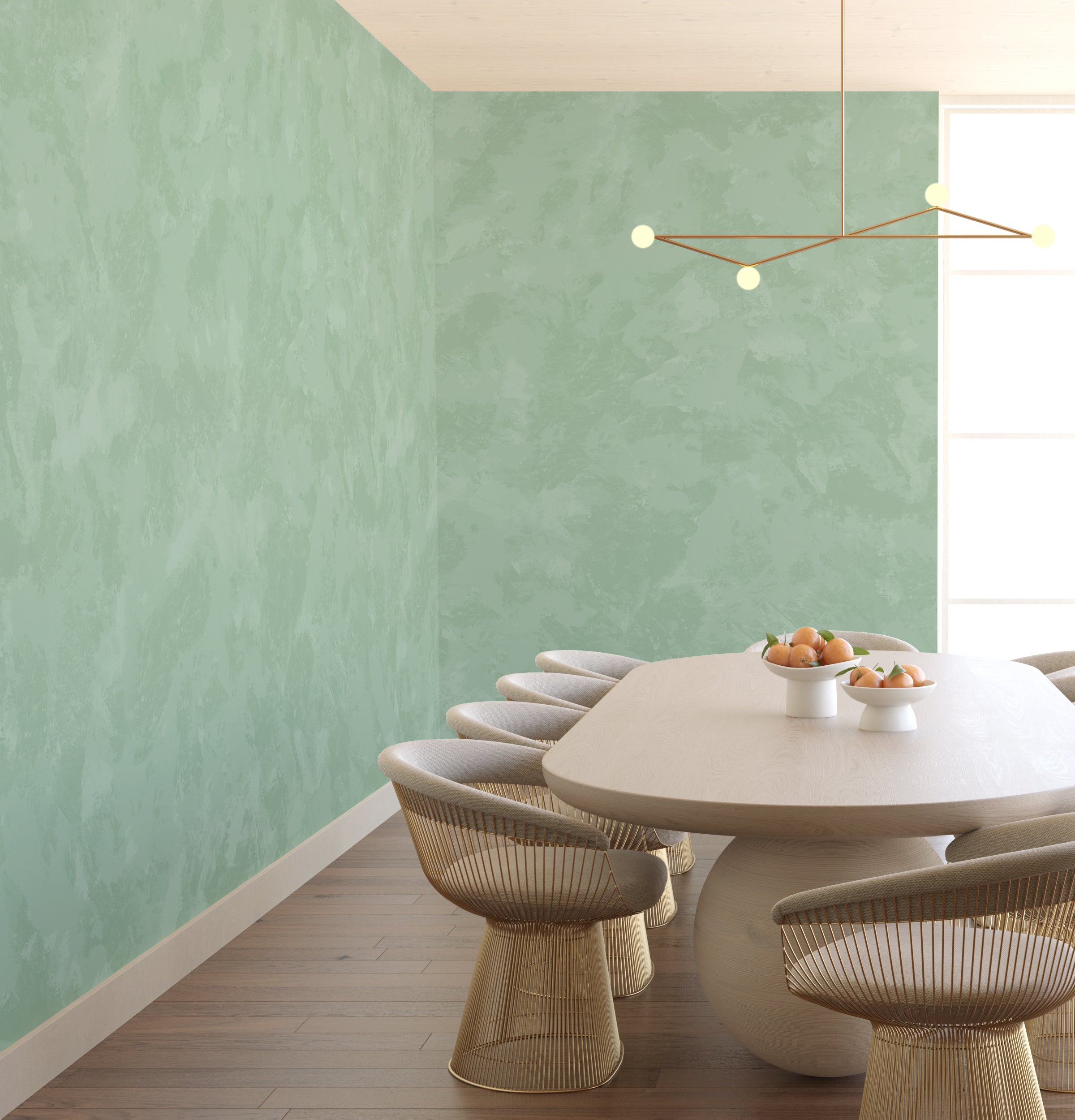 Venetian© Mural Wallpaper in Jade