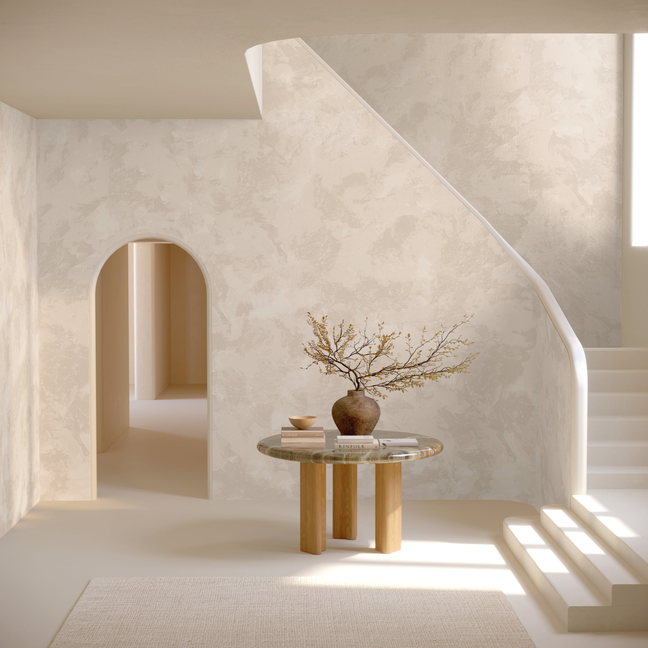 Venetian© Mural Wallpaper in Linen