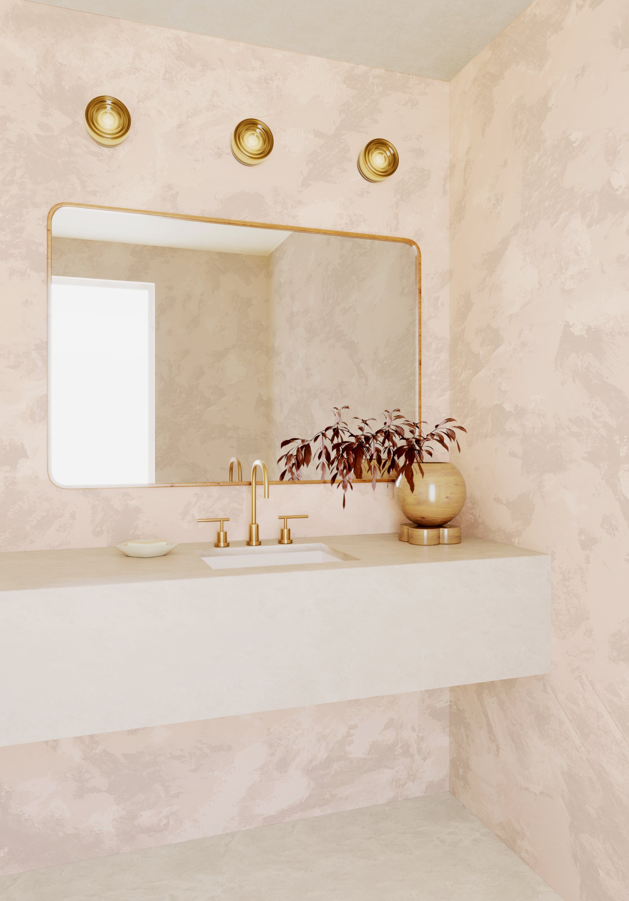 Venetian© Mural Wallpaper in Linen