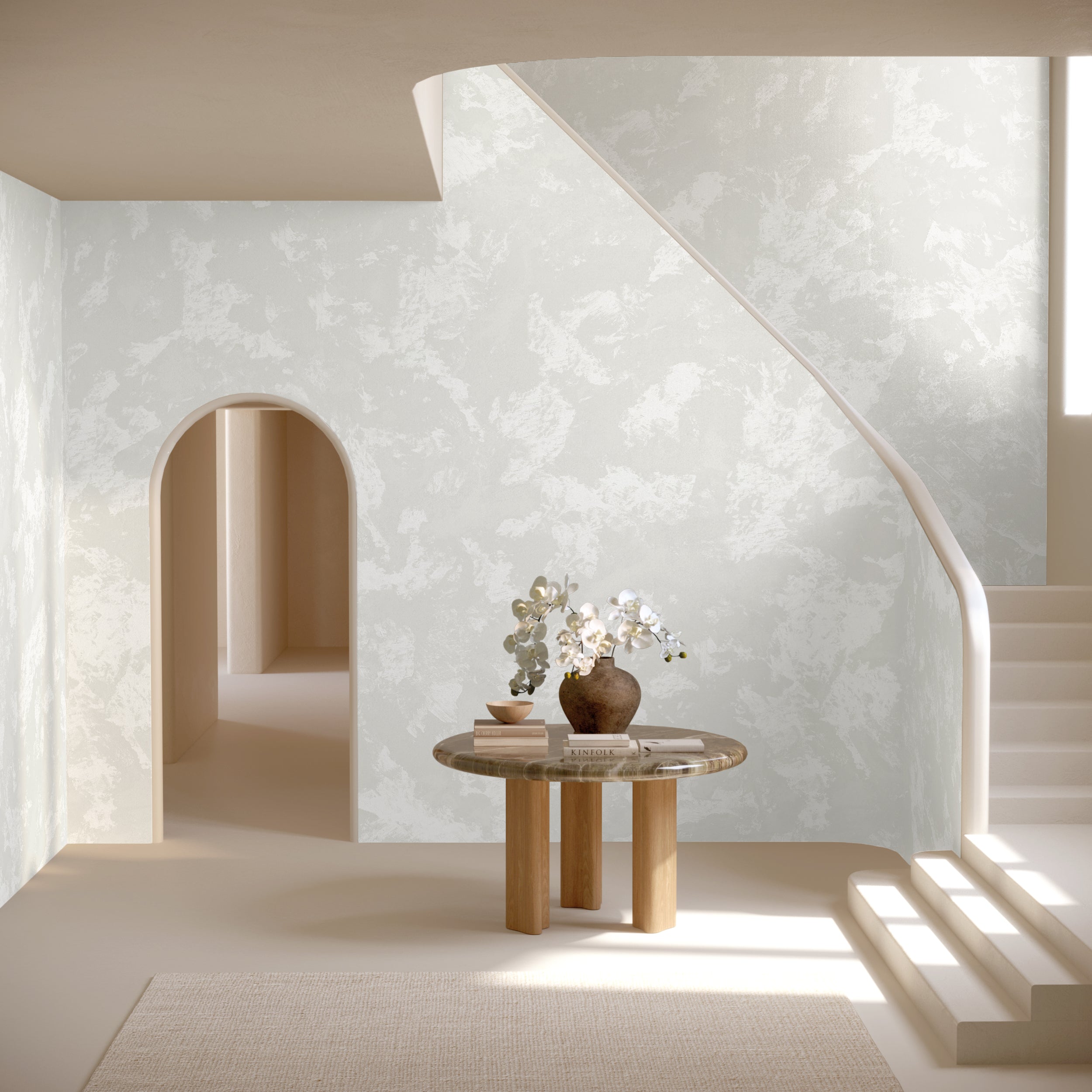 Venetian© Mural Wallpaper in Oyster