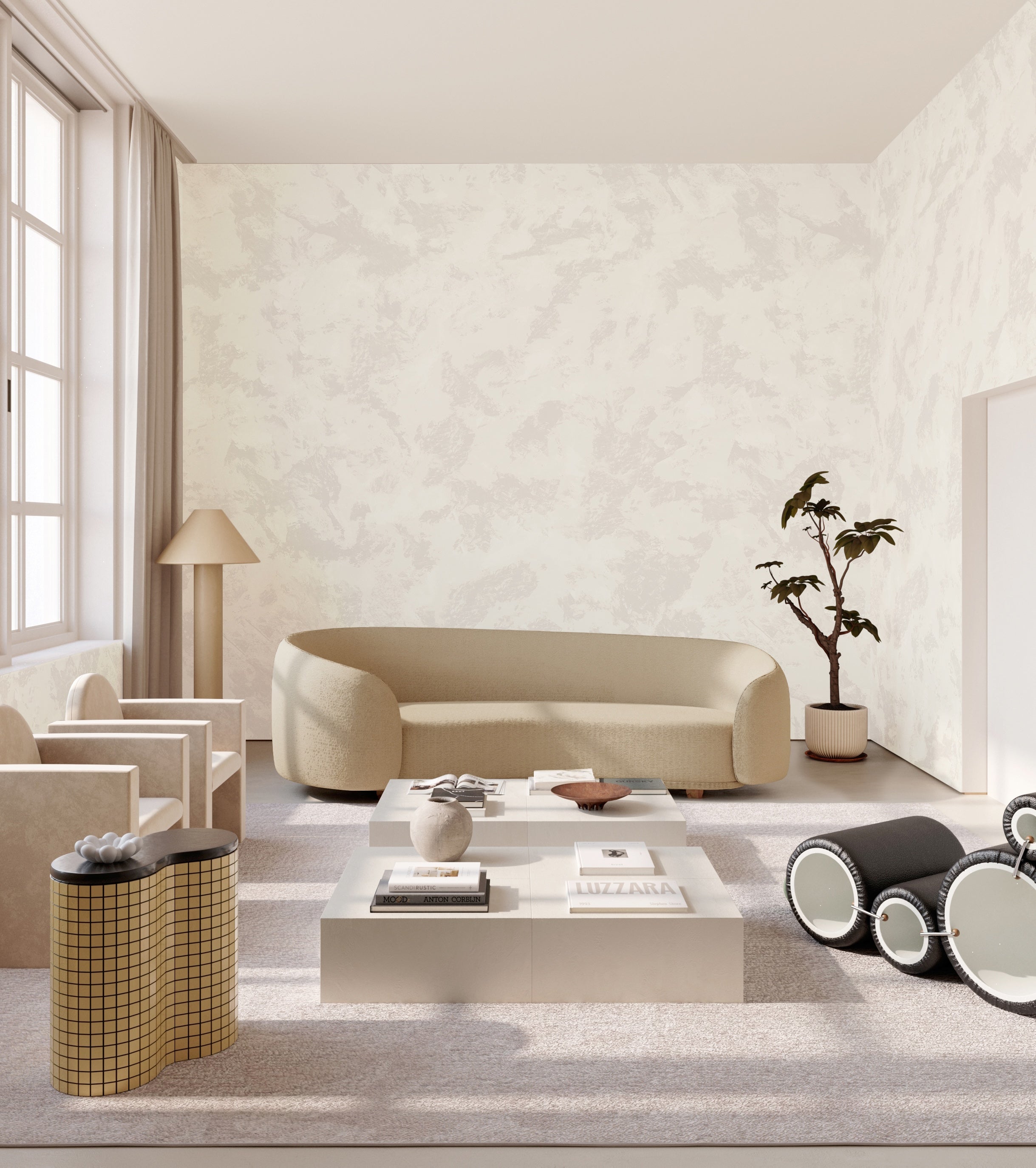 Venetian© Mural Wallpaper in Sand