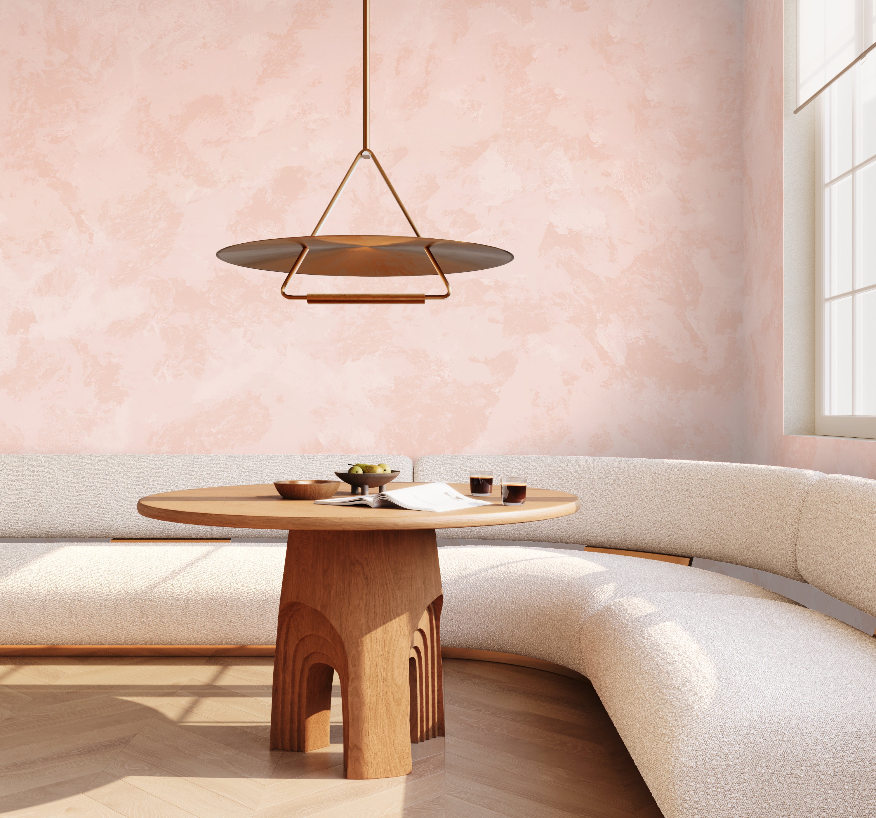 Venetian© Mural Wallpaper in Shell