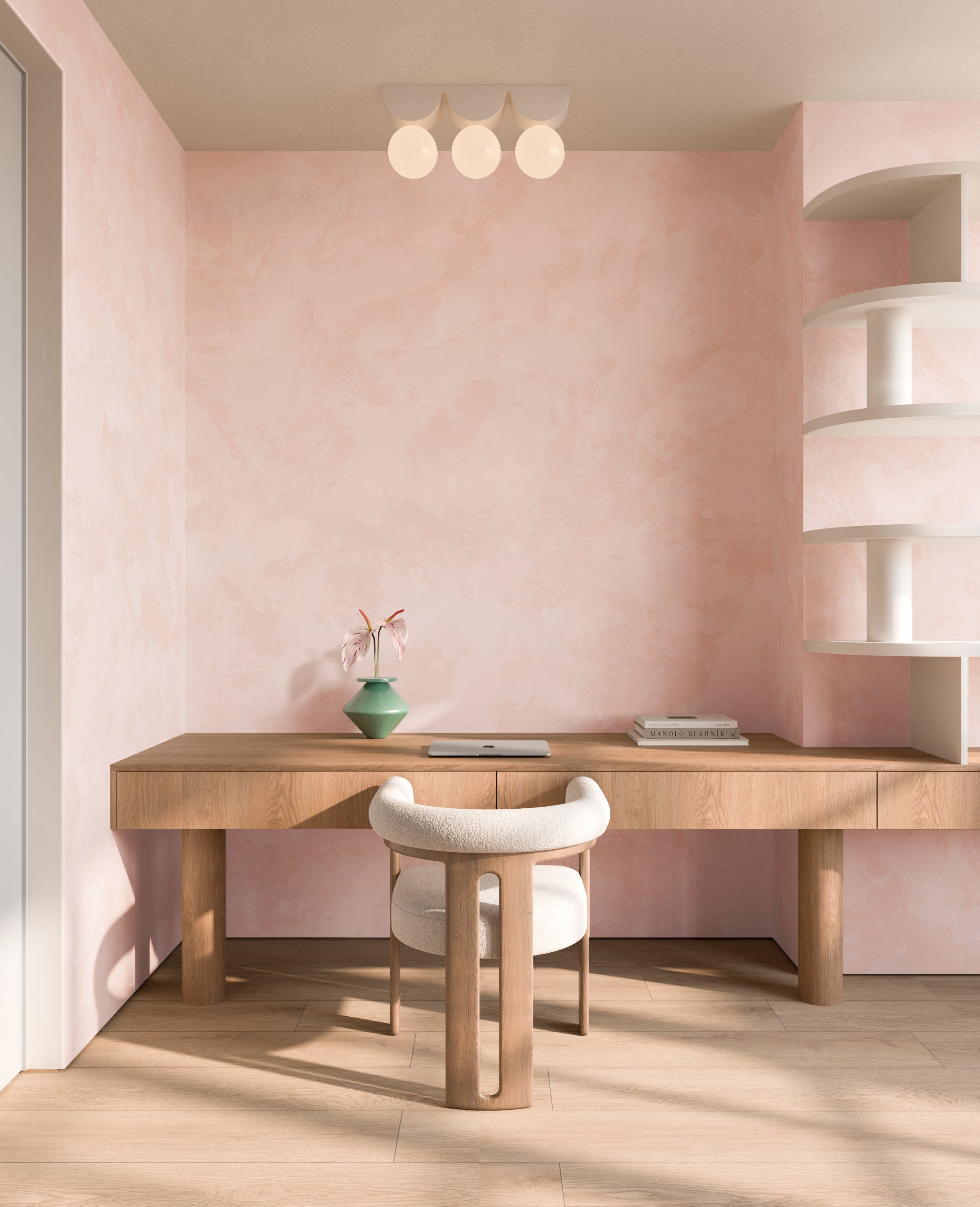 Venetian© Mural Wallpaper in Shell