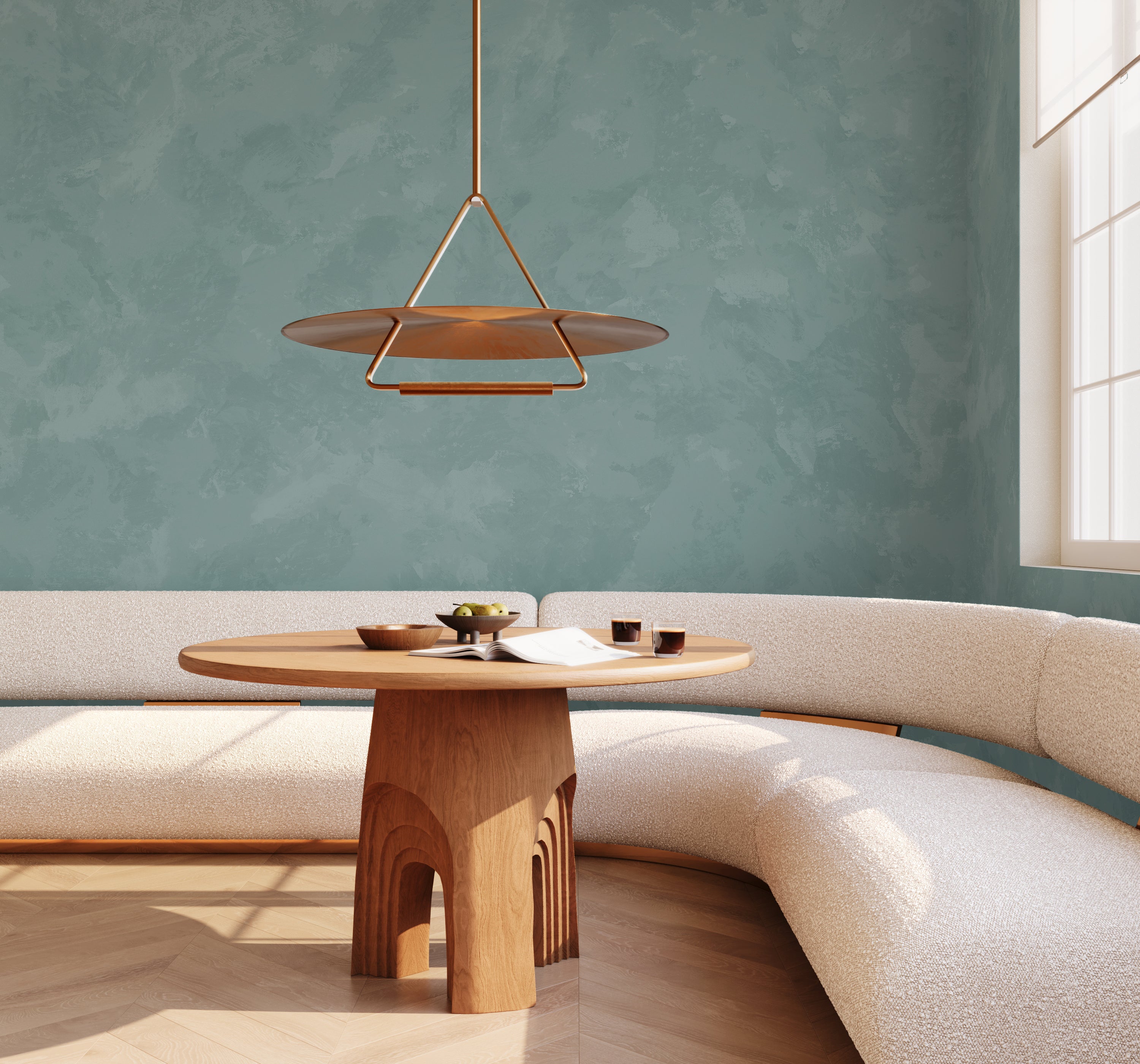 Venetian© Mural Wallpaper in Teal