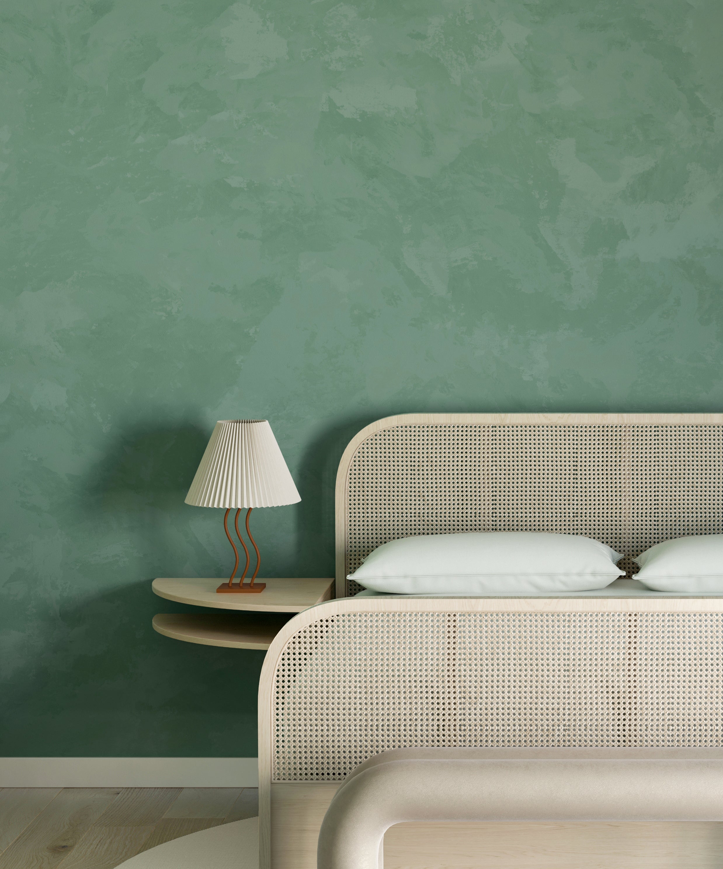 Venetian© Mural Wallpaper in Verde