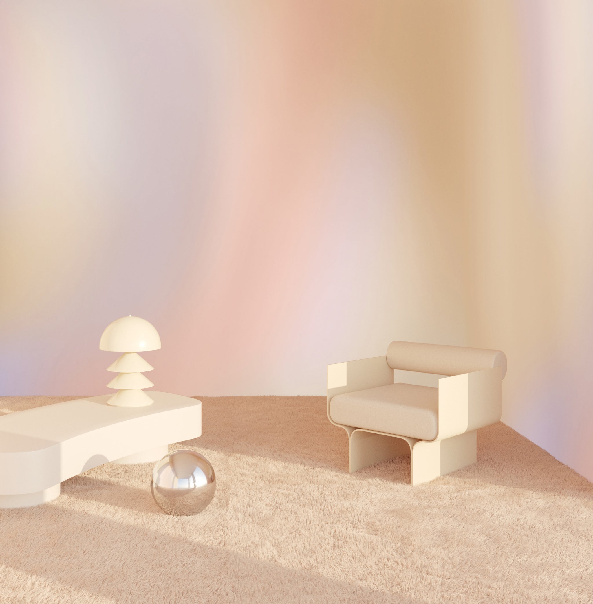 Waterfall© Wallpaper in glimmer