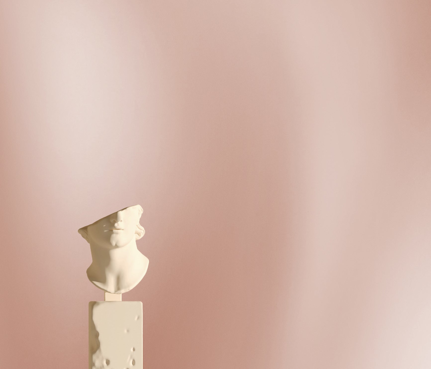 Waterfall© Wallpaper in peachy rose