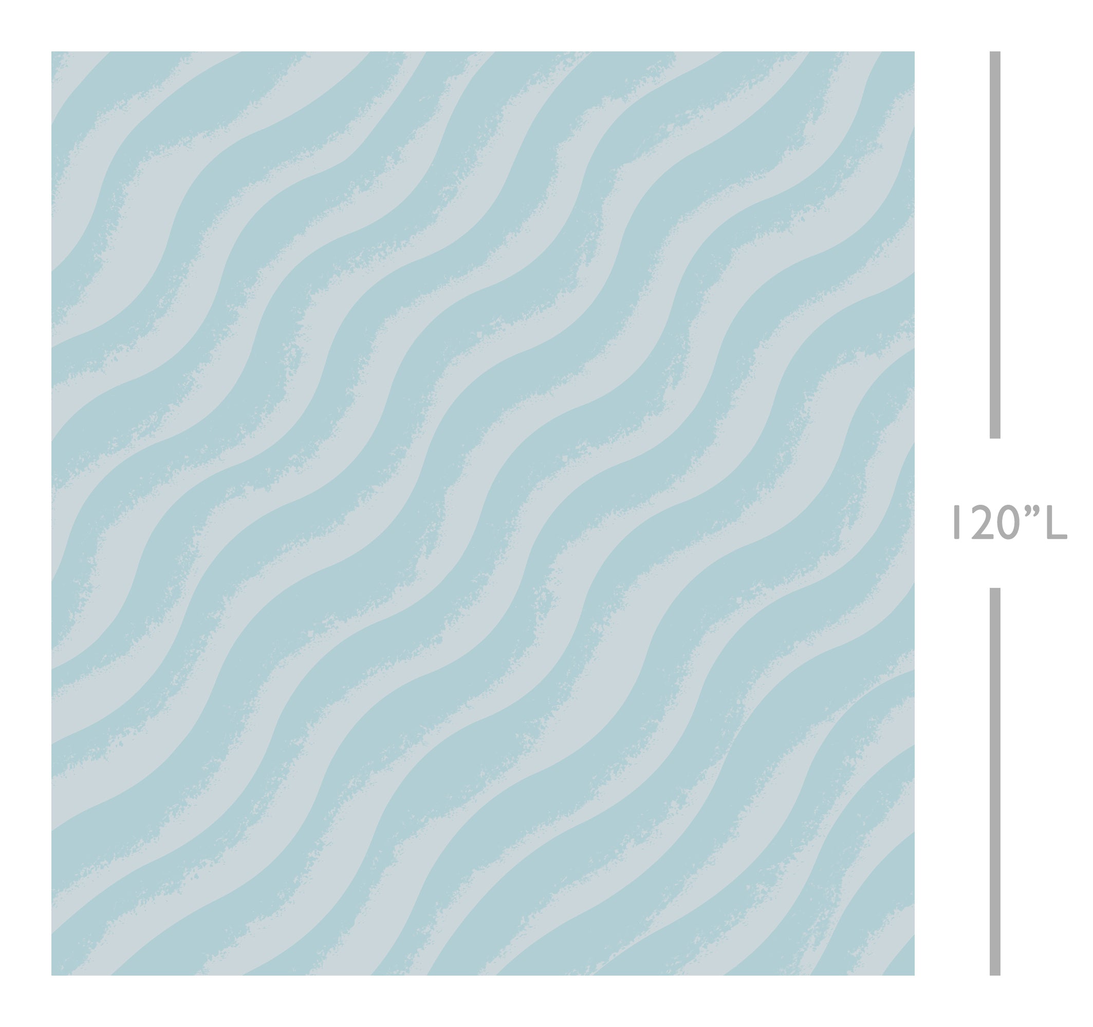 Whirl© Wallpaper in Powder Blue