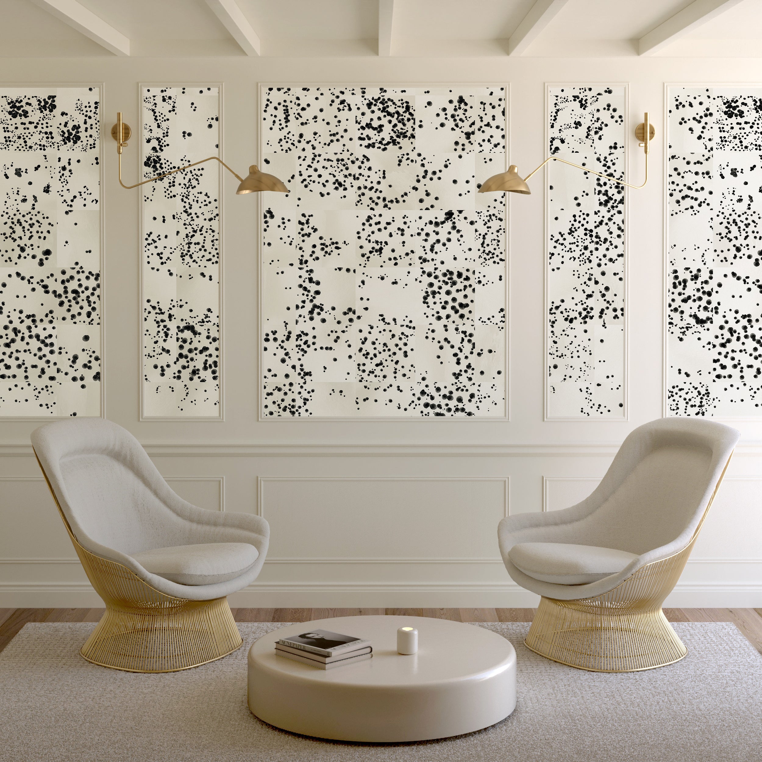 Wild Tile© Wallpaper in Domino