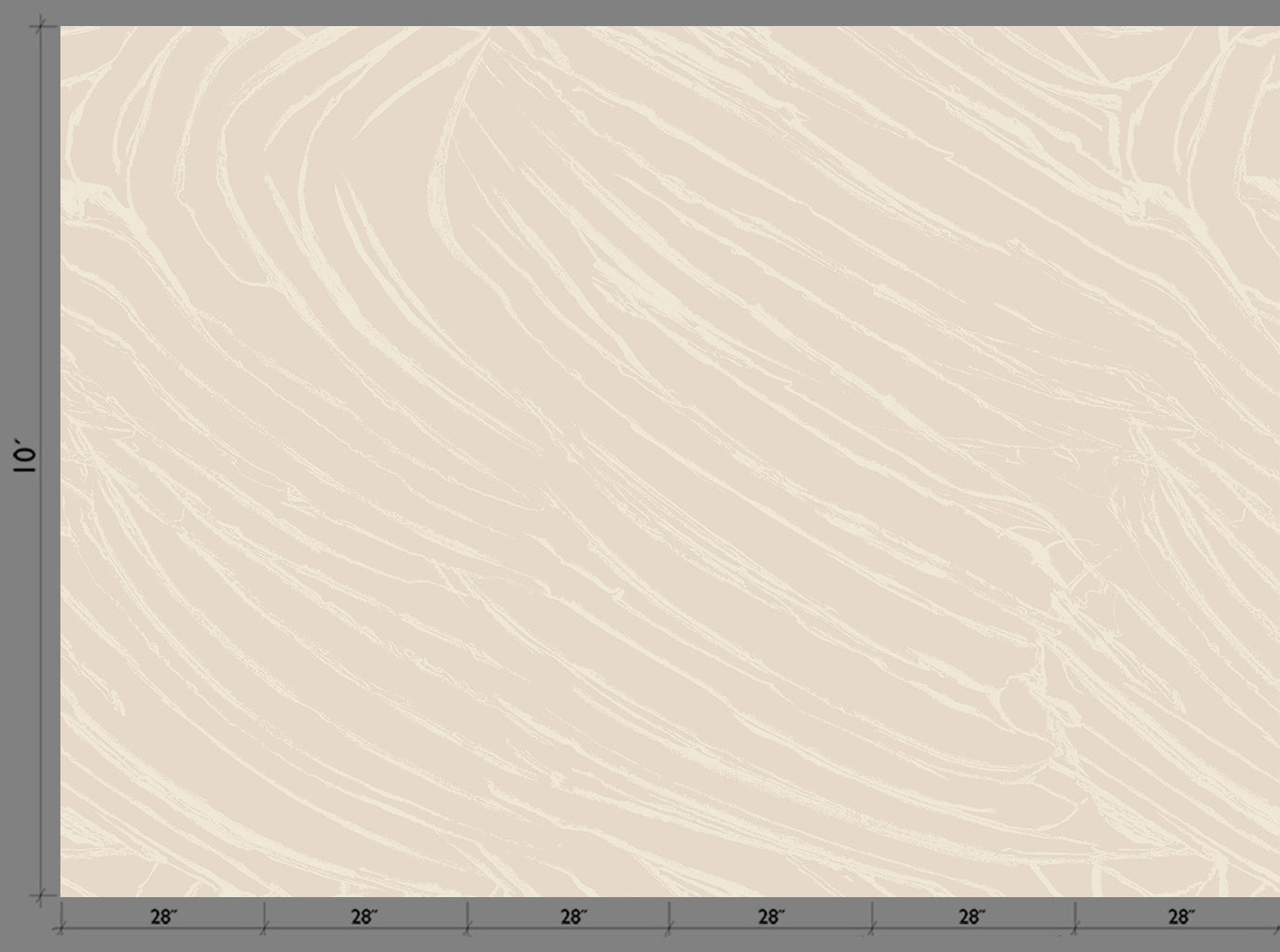 Dune© Mural Wallpaper in sand